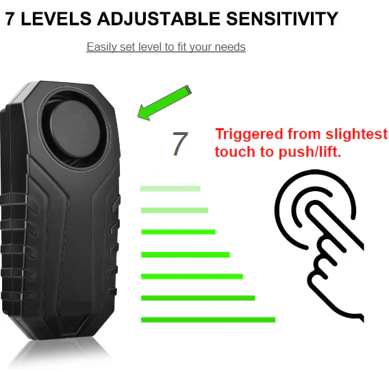 Anti Theft Bike Alarm - Image 3