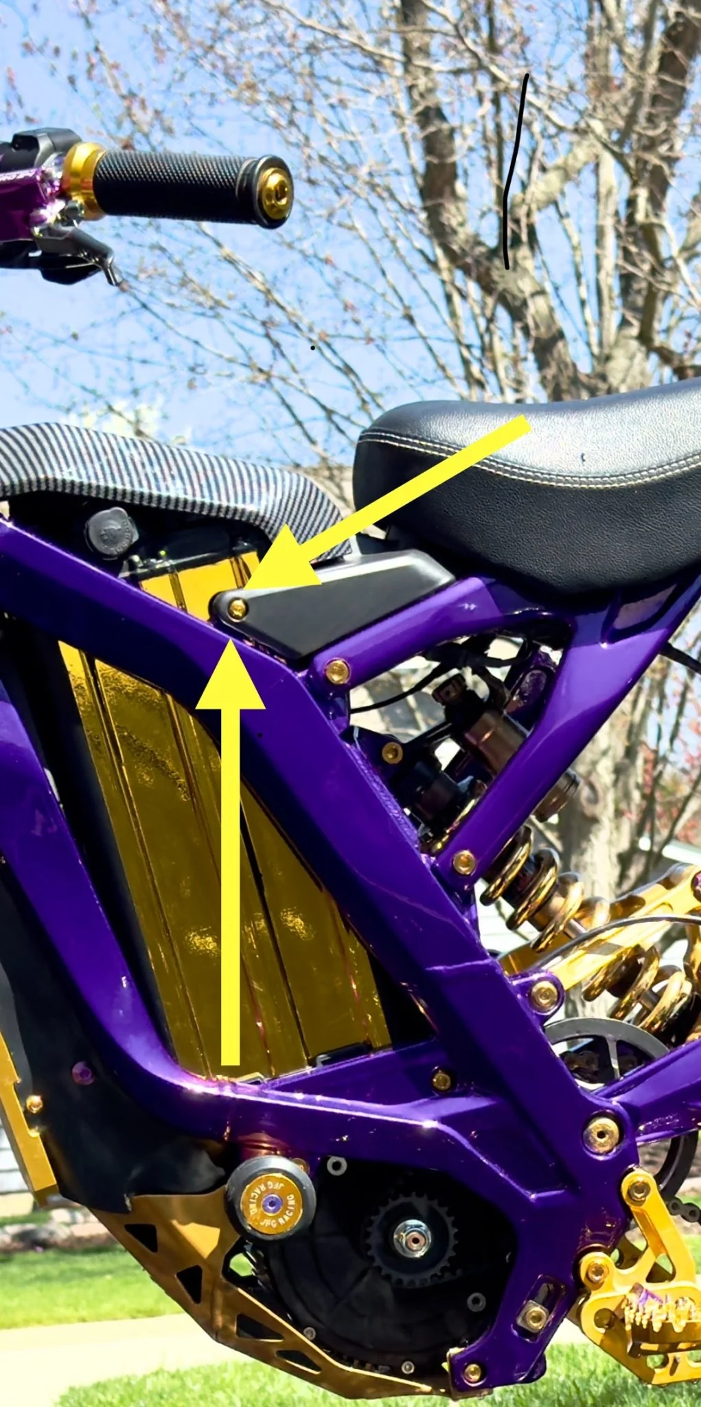 Titanium Bolts for Side-Plastics (Lock for Battery Lid) Surron, Segway, E-Ride Pro - Image 7