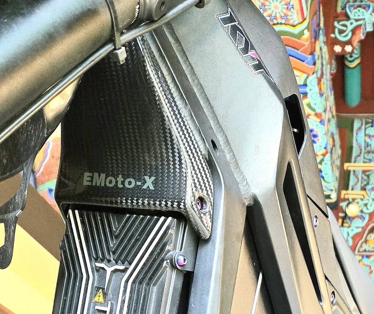 Carbon Fiber (Real) Horn Relocator/ Horn Delete for Talaria Sting MX3/ MX4/ MX5 - Image 3