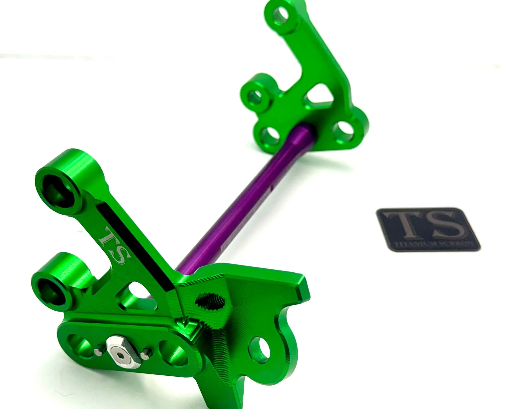 Custom CNC Aluminum Footpeg Bracket Assembly Surron - Image 18