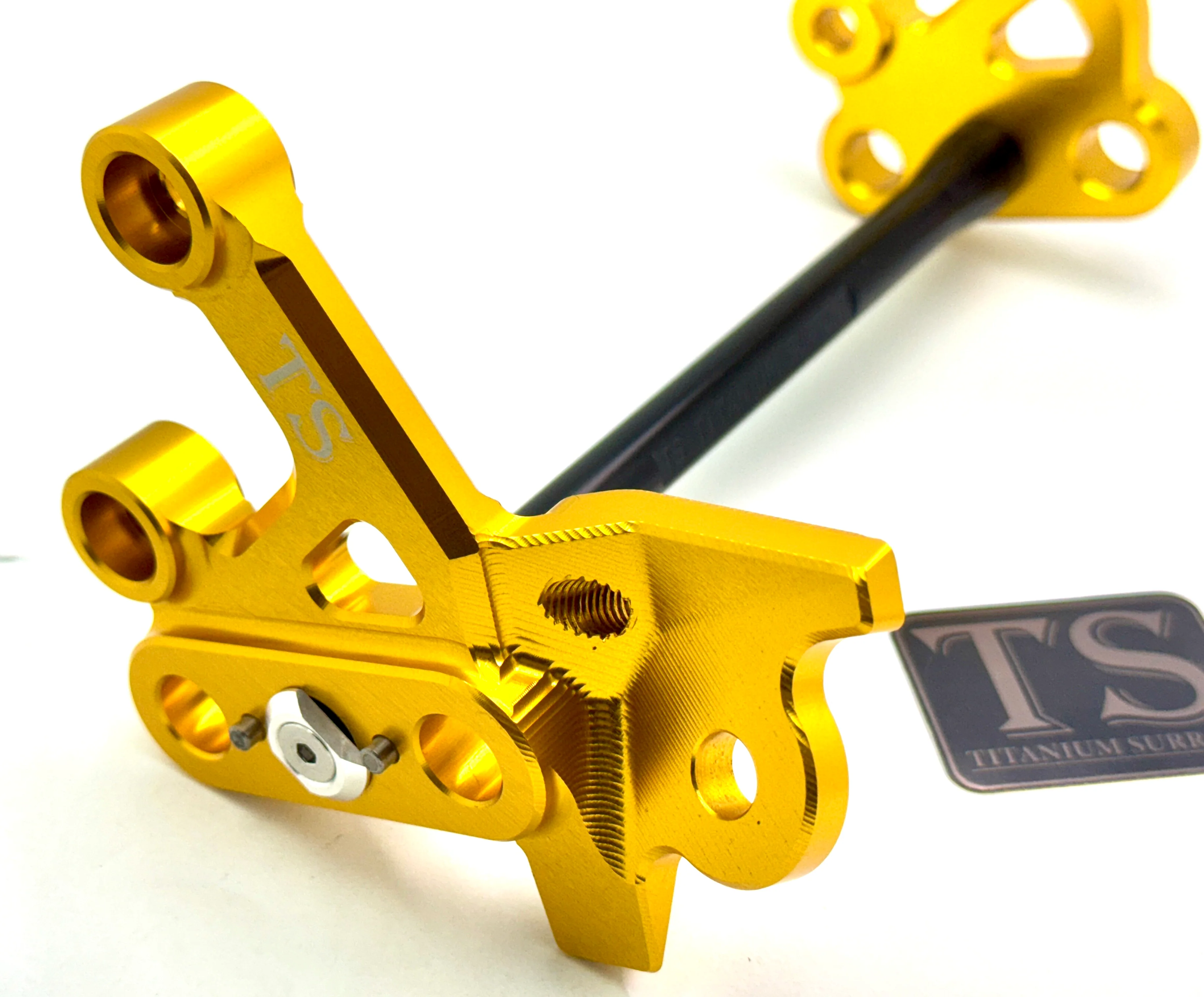 Custom CNC Aluminum Footpeg Bracket Assembly Surron - Image 31
