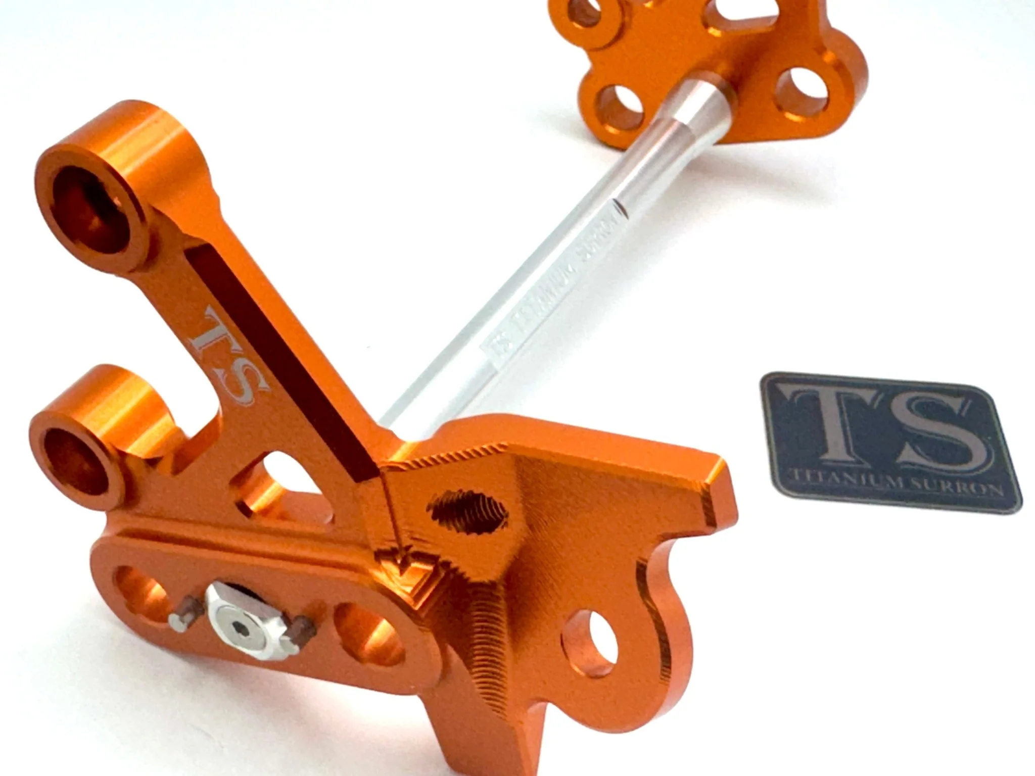 Custom CNC Aluminum Footpeg Bracket Assembly Surron - Image 47