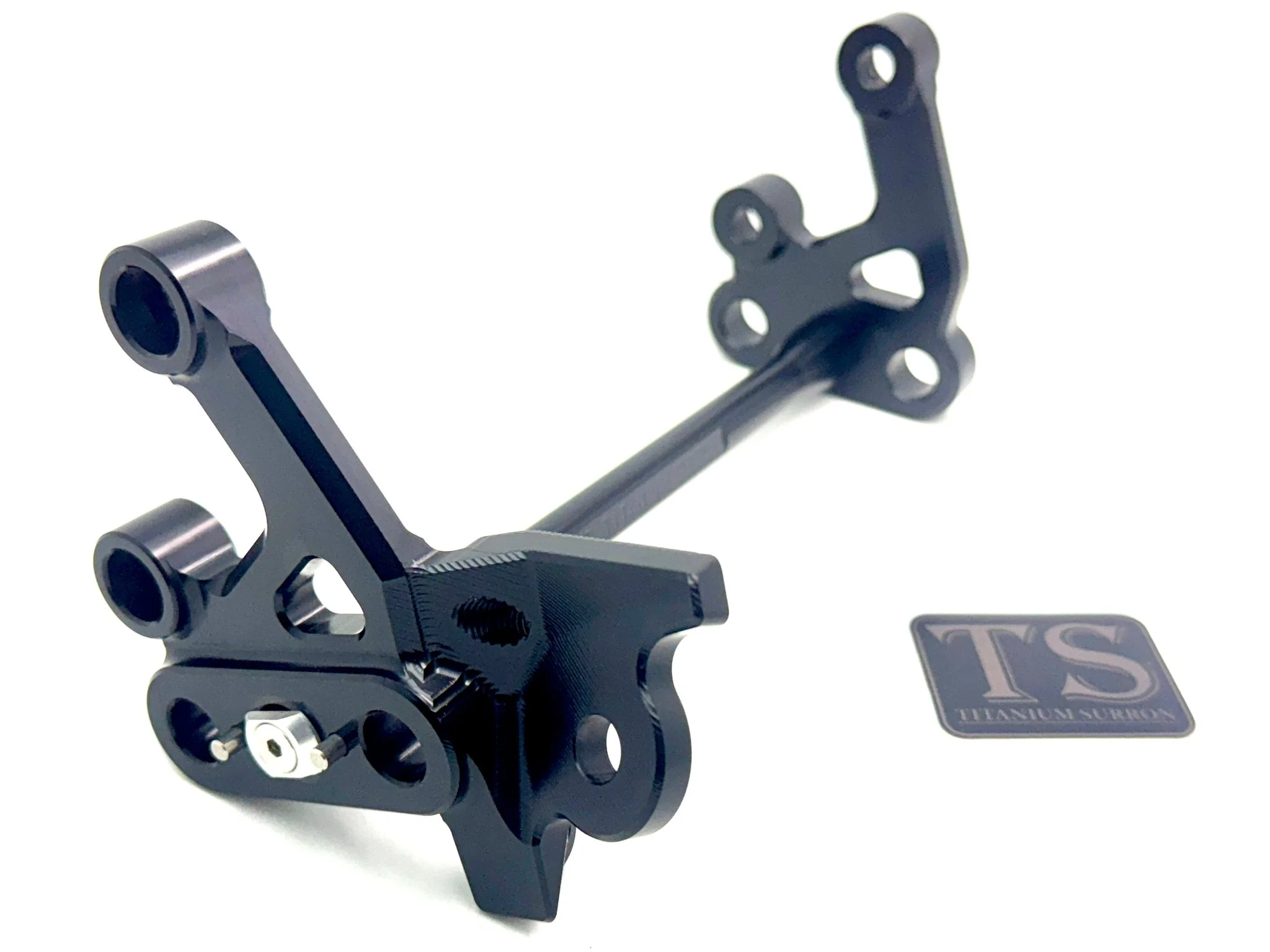 Custom CNC Aluminum Footpeg Bracket Assembly Surron - Image 5