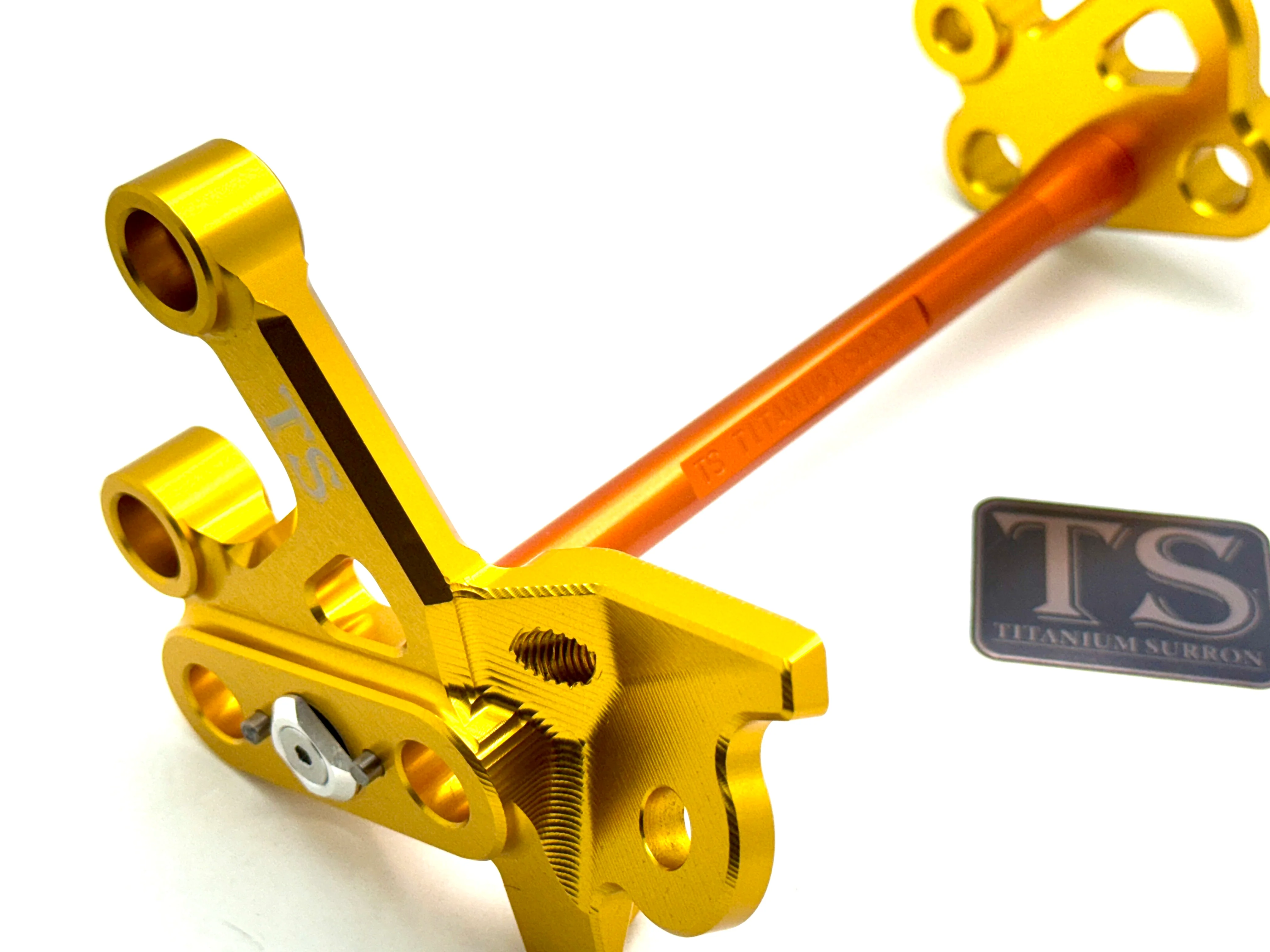 Custom CNC Aluminum Footpeg Bracket Assembly Surron - Image 52