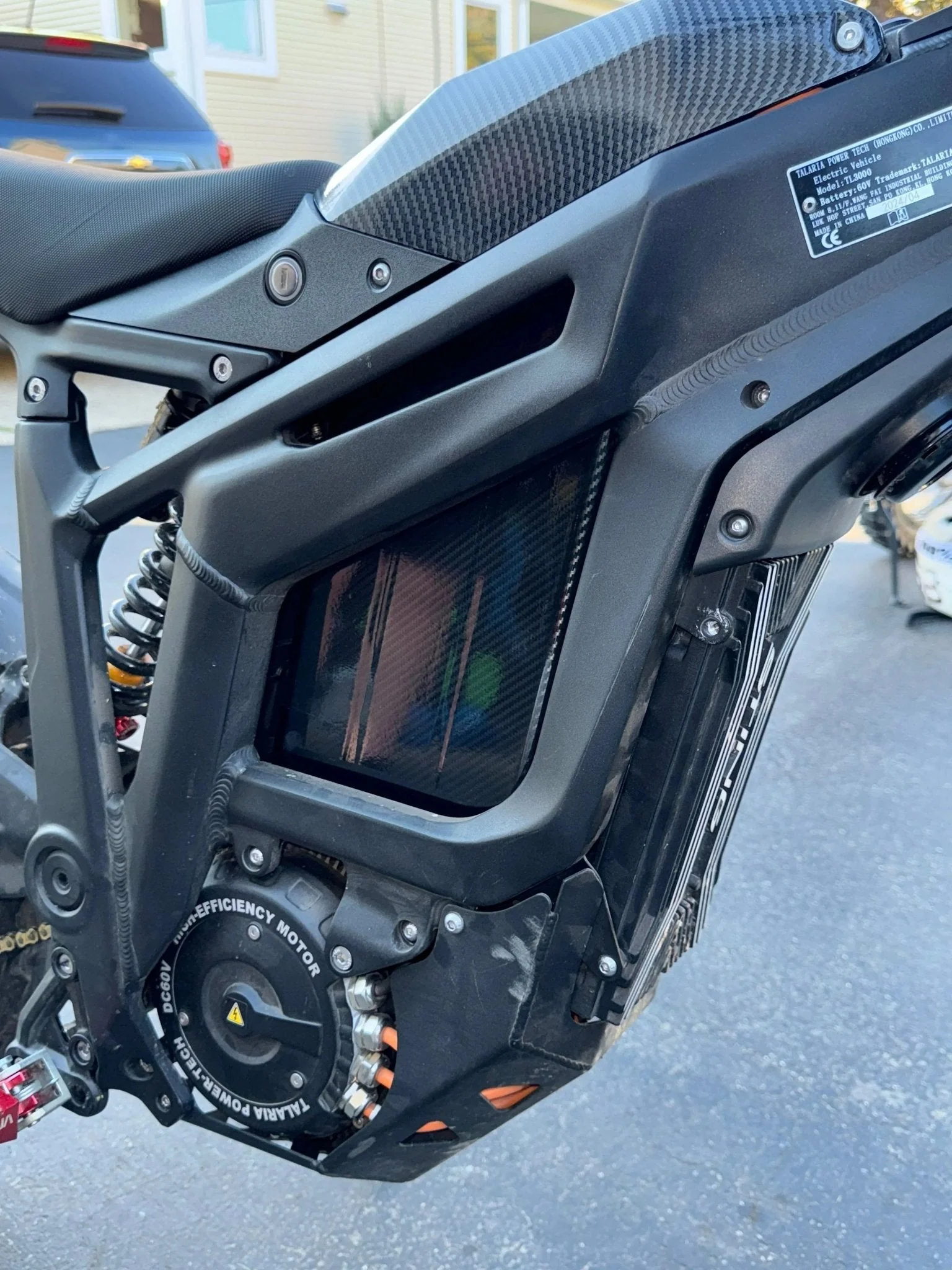 E-Bike Carbon Fiber Battery Wrap - Image 5