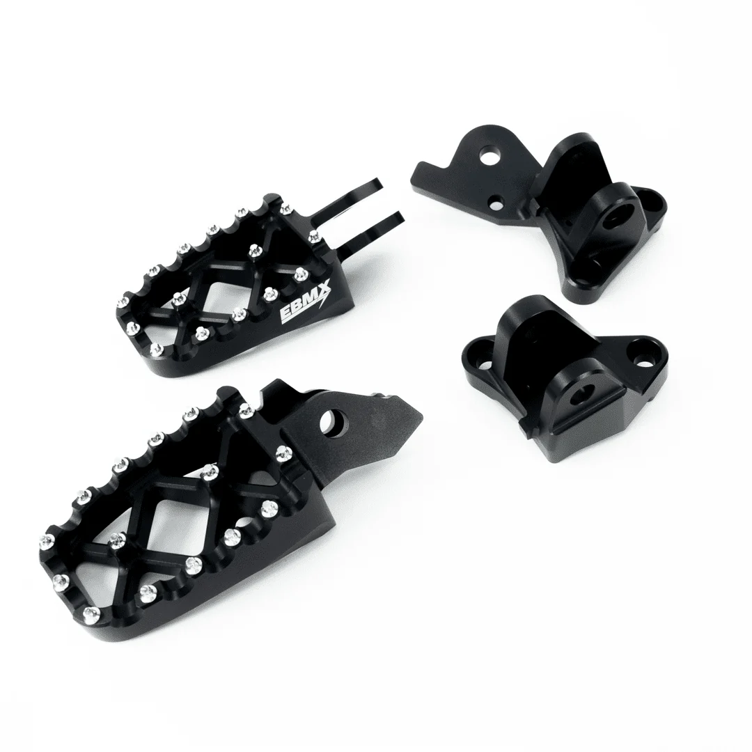 EBMX Competition Foot Pegs and Mounts for Ultra Bee - Image 2