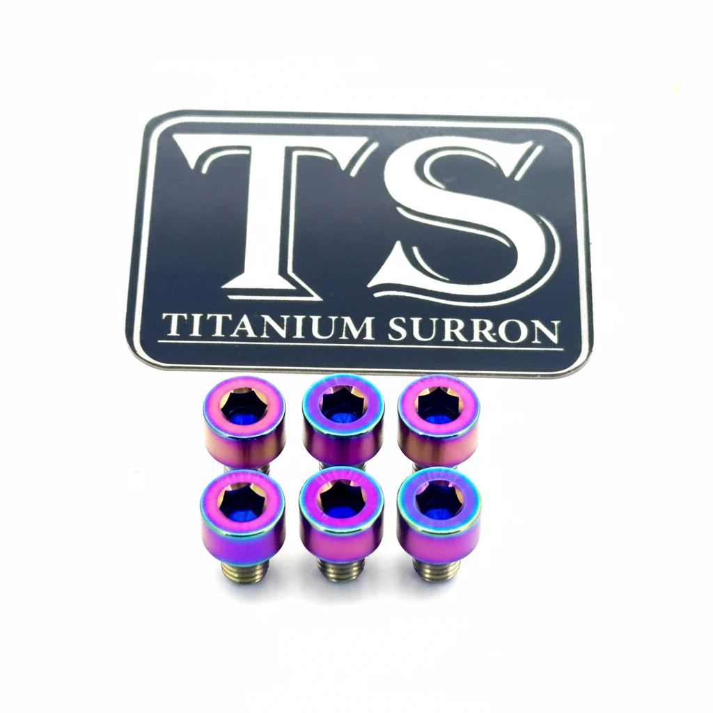 EBMX X9000 Heat Sink Titanium Bolt Kits (6) - Image 6