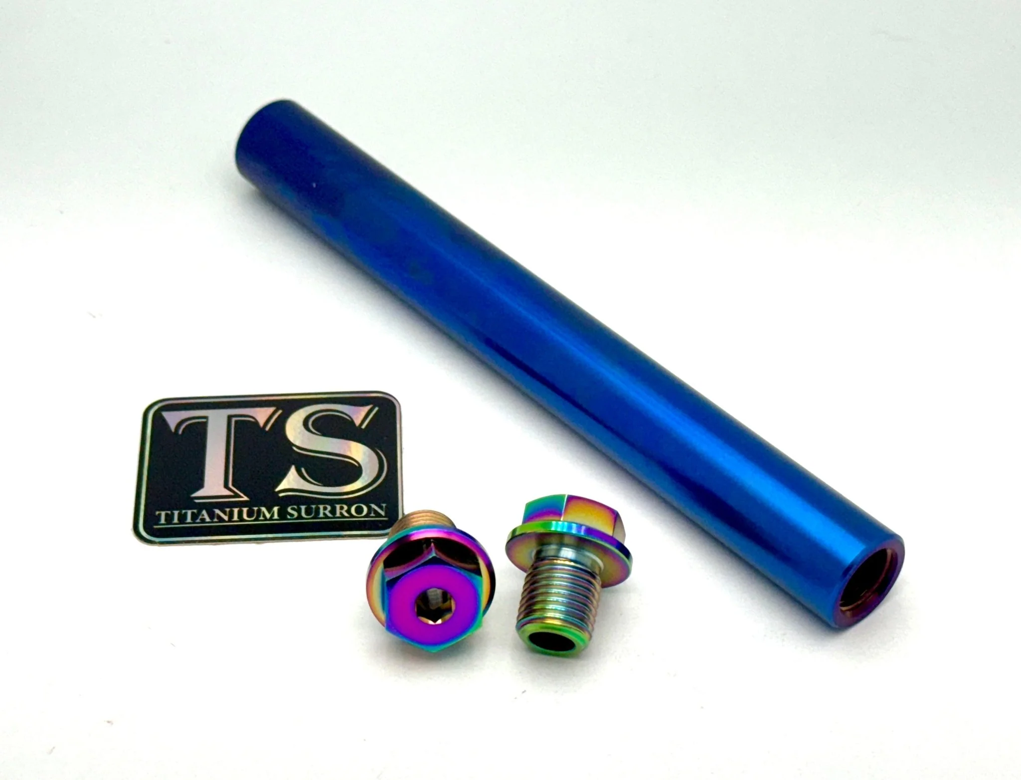 FastAce Fork Titanium Axle and Two Axle Bolts (3 Pieces) - Image 3