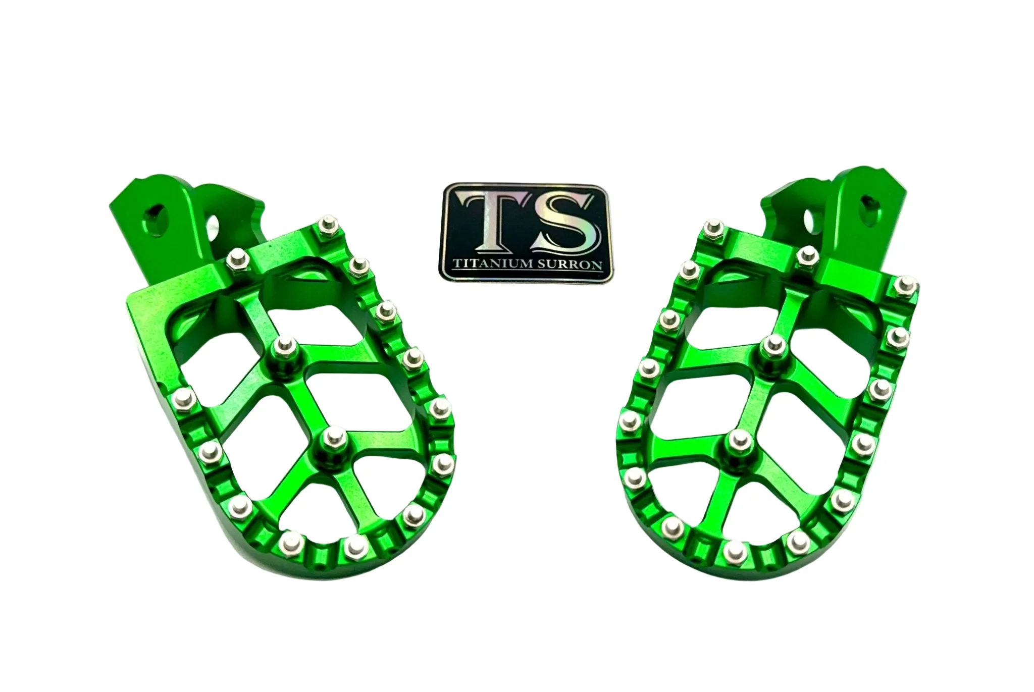Anodized Aluminum Foot Pegs for Surron and Similar E-moto - Image 4