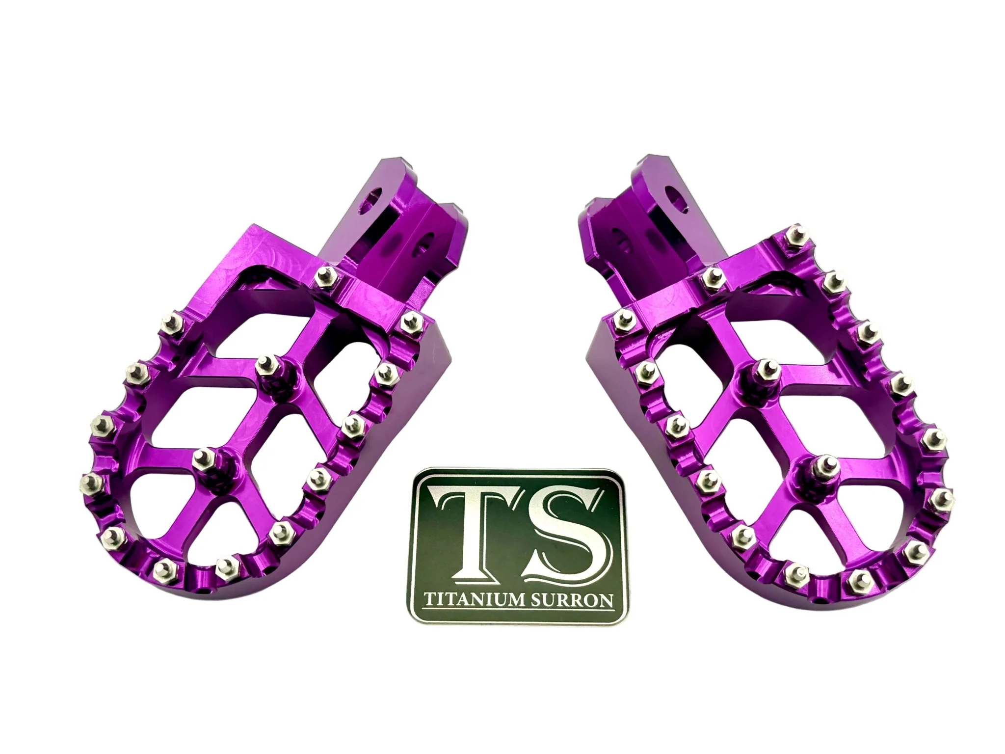 Anodized Aluminum Foot Pegs for Surron and Similar E-moto - Image 9