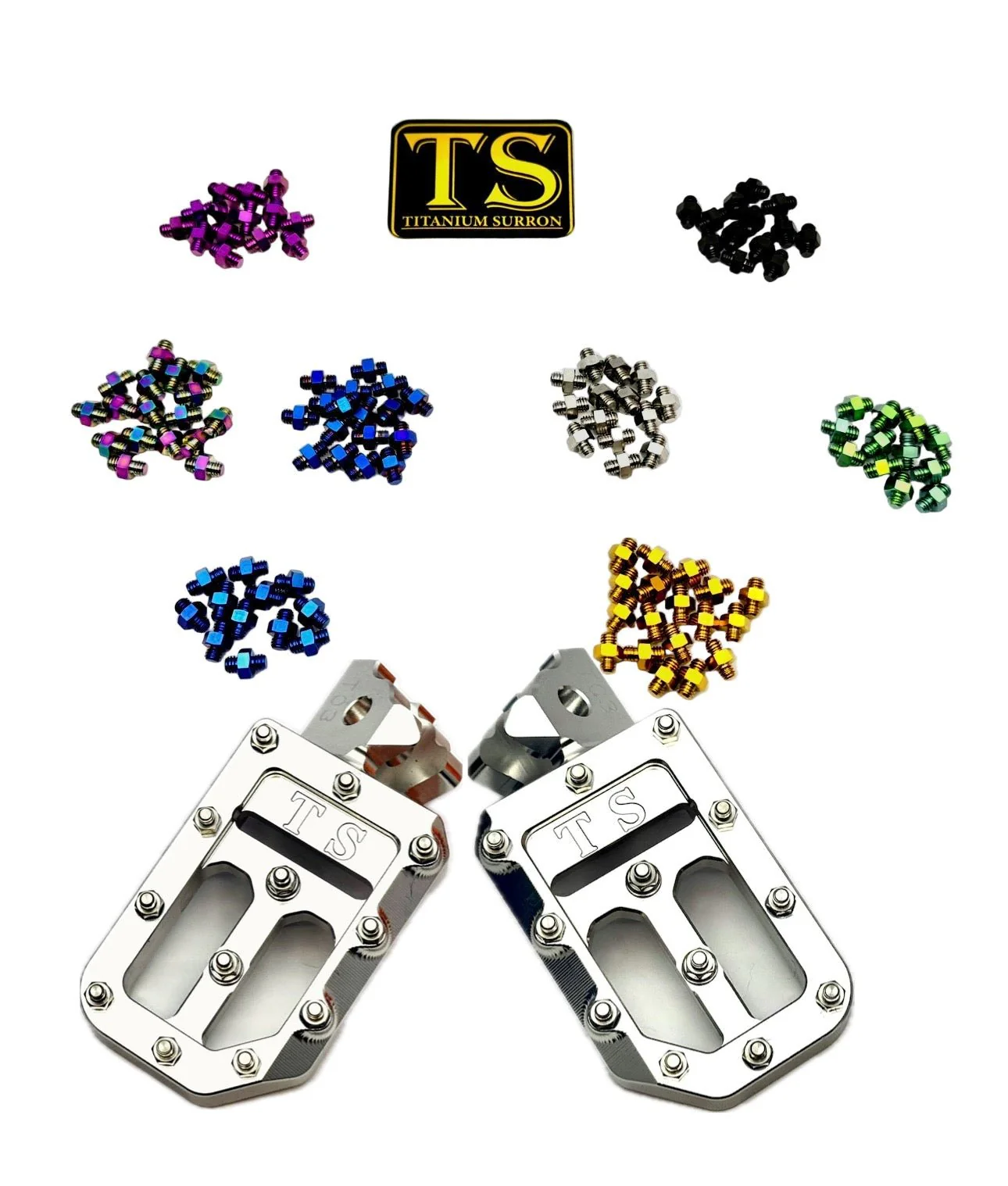 TS Custom Foot Pegs w/ Titanium Grips for Talaria and Altis - Image 16