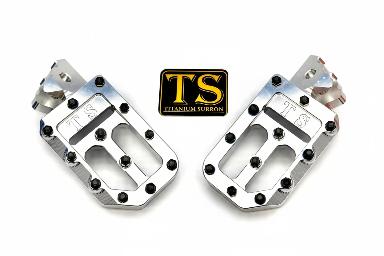 TS Custom Foot Pegs w/ Titanium Grips for Talaria and Altis - Image 13