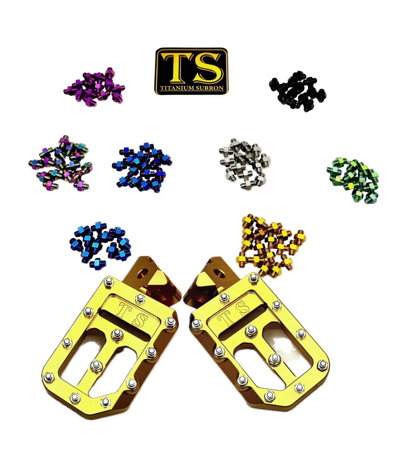 TS Custom Foot Pegs w/ Titanium Grips for Talaria and Altis - Image 20