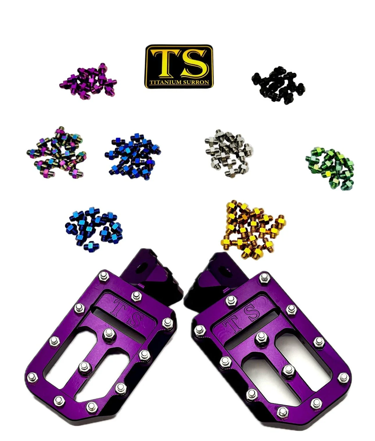 TS Custom Foot Pegs w/ Titanium Grips for Talaria and Altis - Image 21