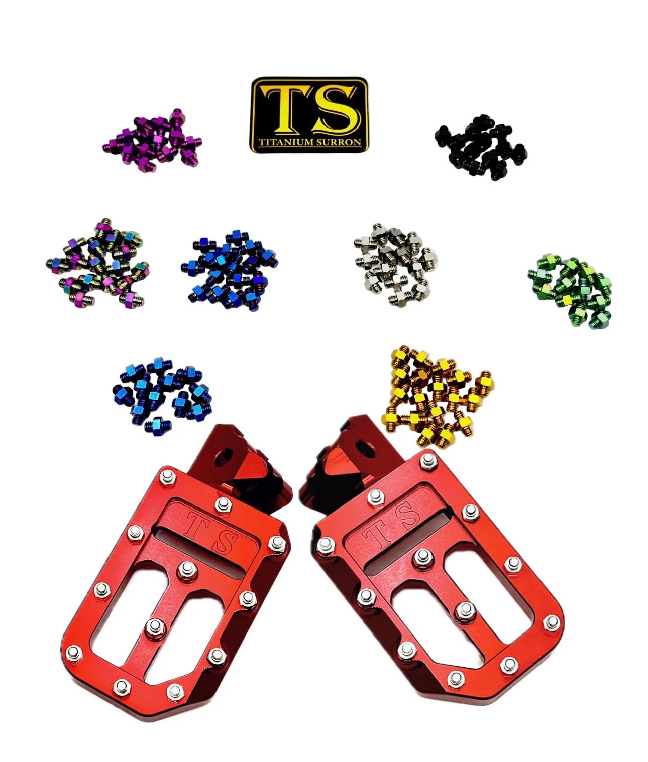 TS Custom Foot Pegs w/ Titanium Grips for Talaria and Altis - Image 22