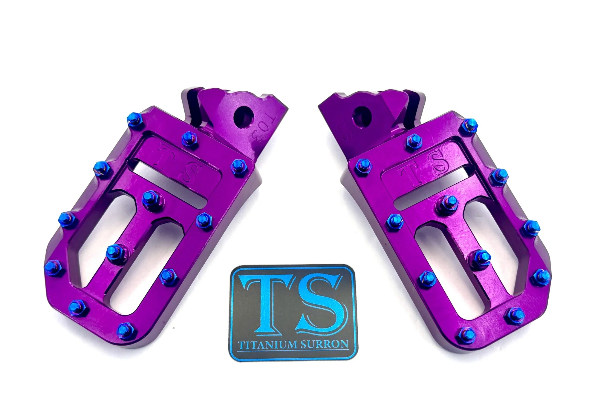 TS Custom Foot Pegs w/ Titanium Grips for Talaria and Altis - Image 24