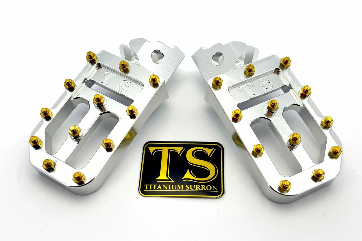 TS Custom Foot Pegs w/ Titanium Grips for Talaria and Altis - Image 26
