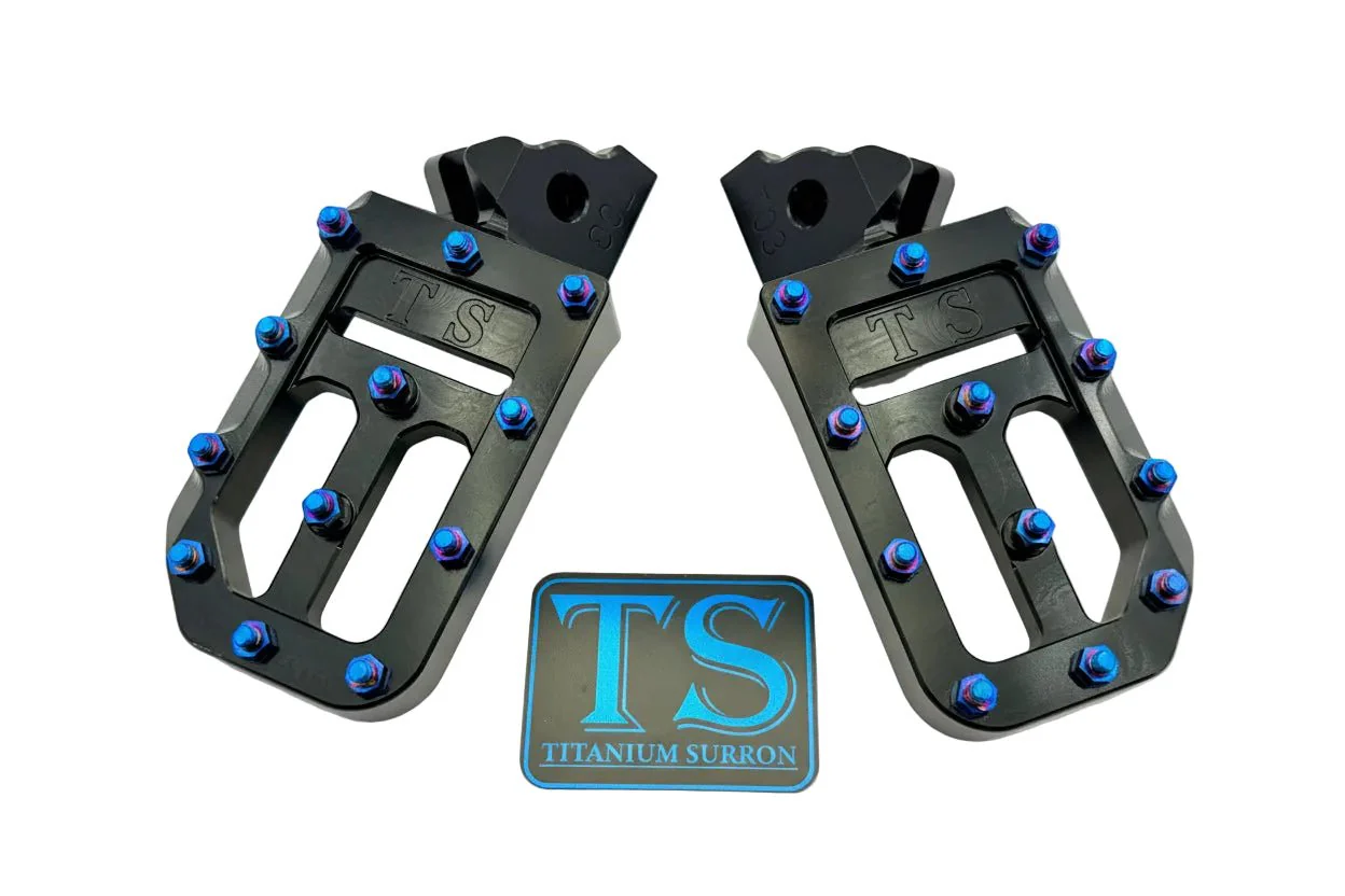 TS Custom Foot Pegs w/ Titanium Grips for Talaria and Altis - Image 27