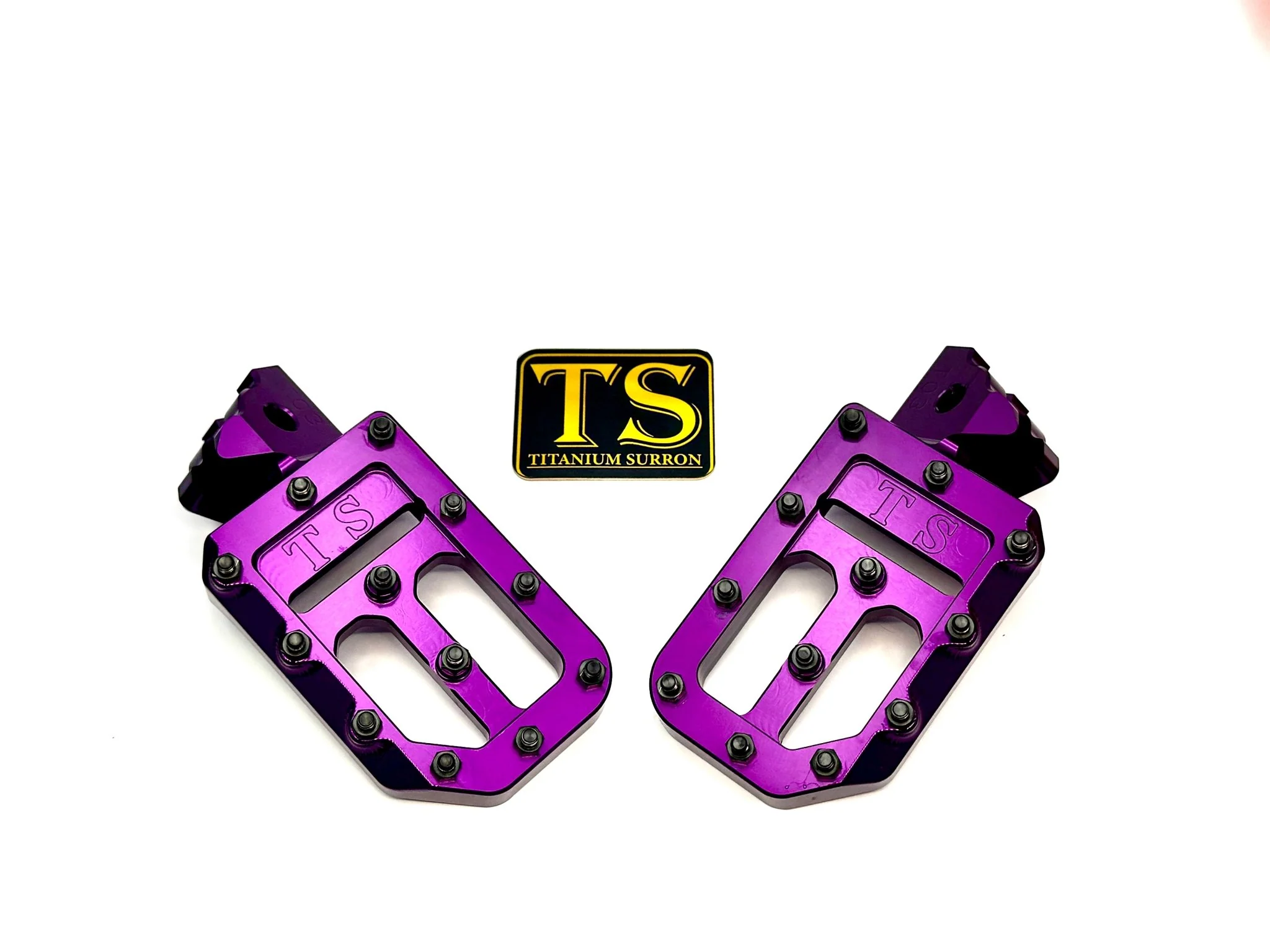 TS Custom Foot Pegs w/ Titanium Grips for Talaria and Altis - Image 4