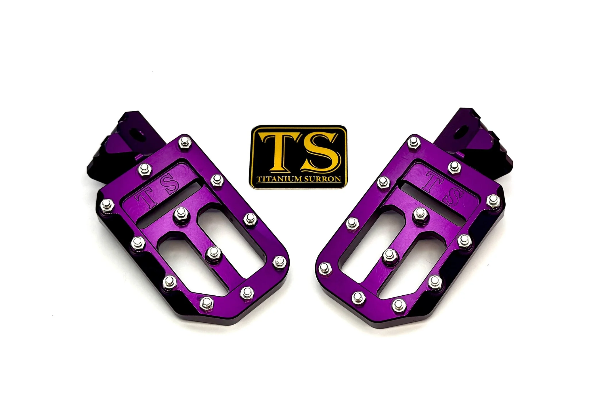 TS Custom Foot Pegs w/ Titanium Grips for Talaria and Altis - Image 5