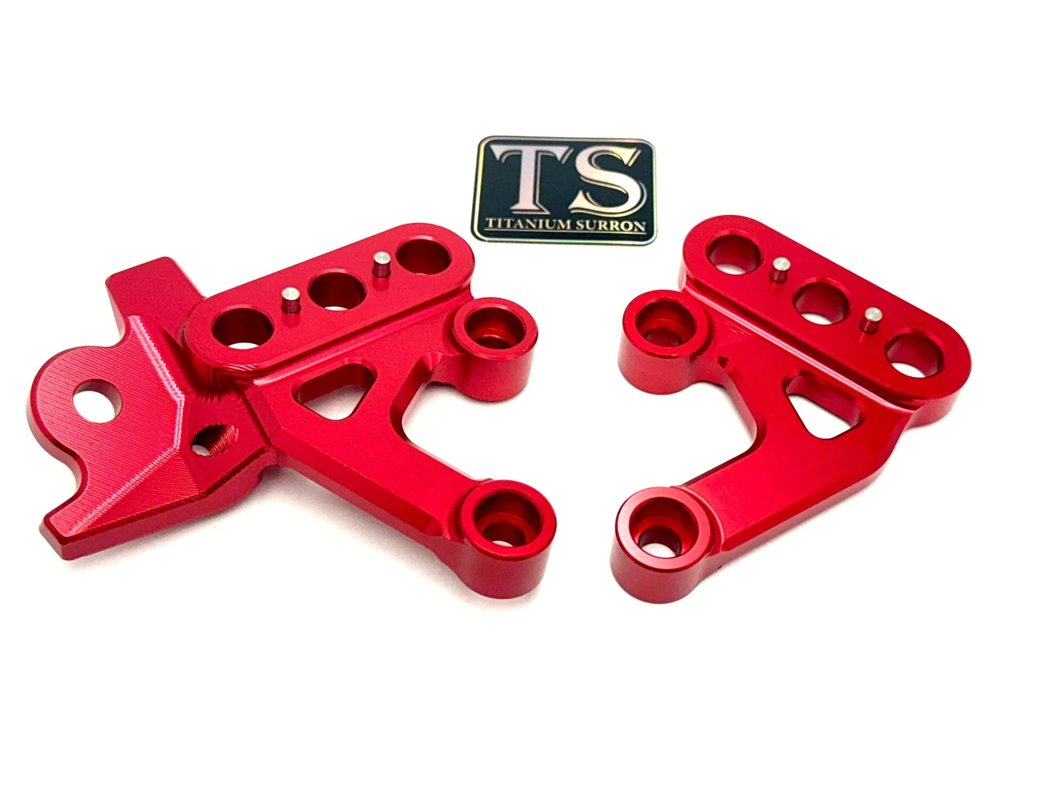 Custom CNC Aluminum Footpeg Bracket for Surron and E-Ride Pro - Image 3