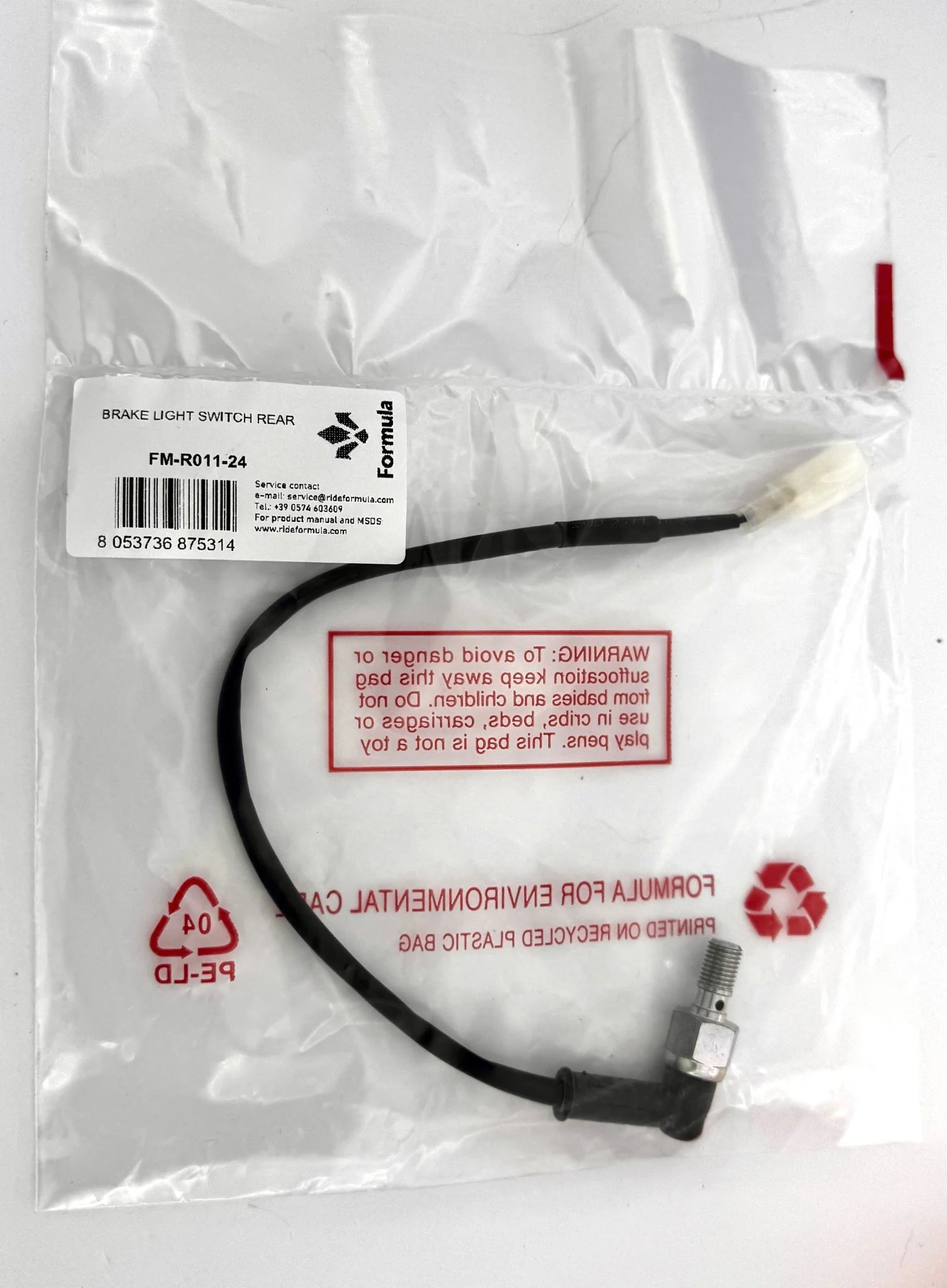 Formula E-Moto Brake Light Switch