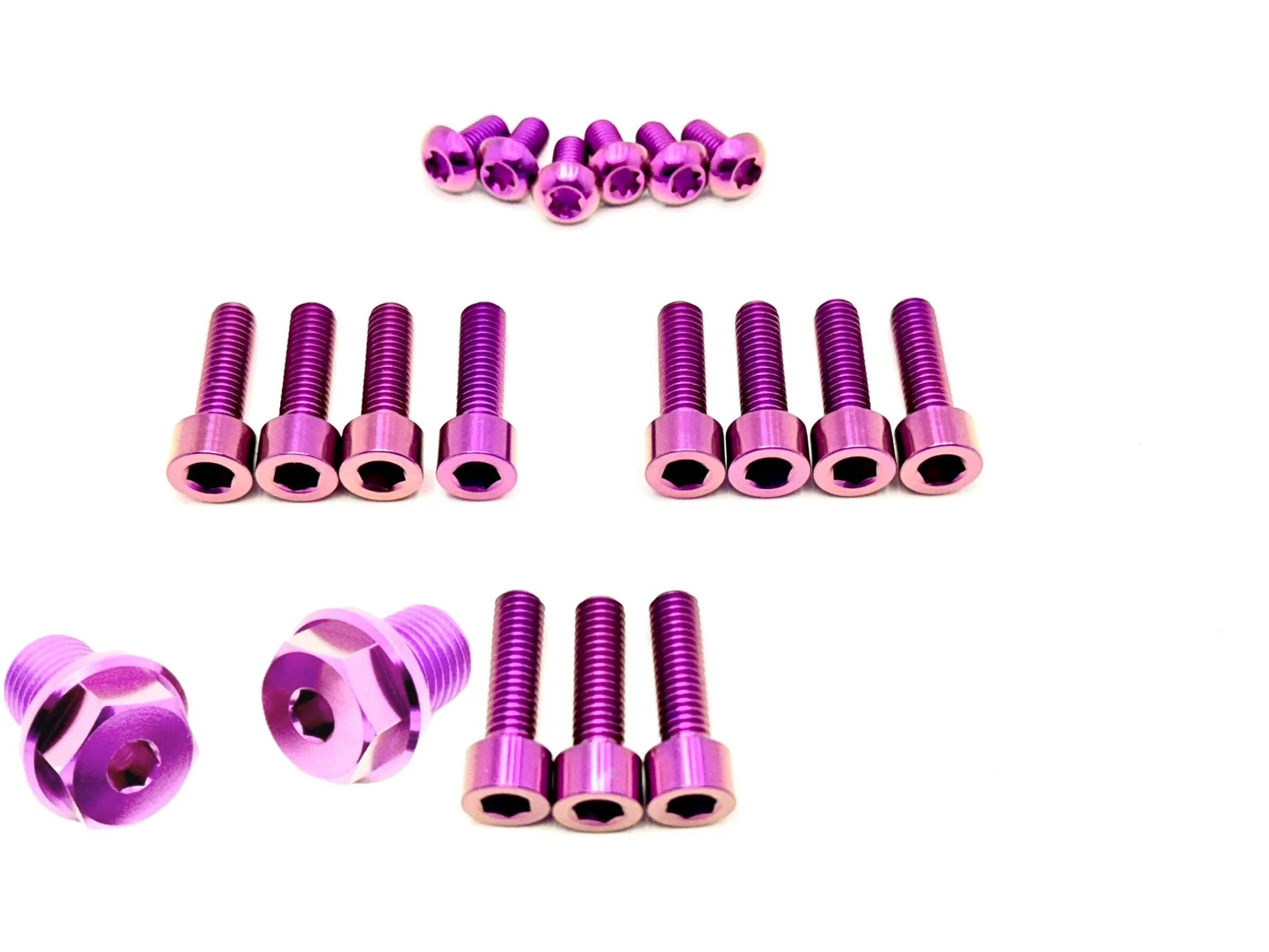 Titanium FastAce Fork Bolt Kits ALX13RC (2.0), AHX12RV (Gravitee), ALX32RC - Image 3