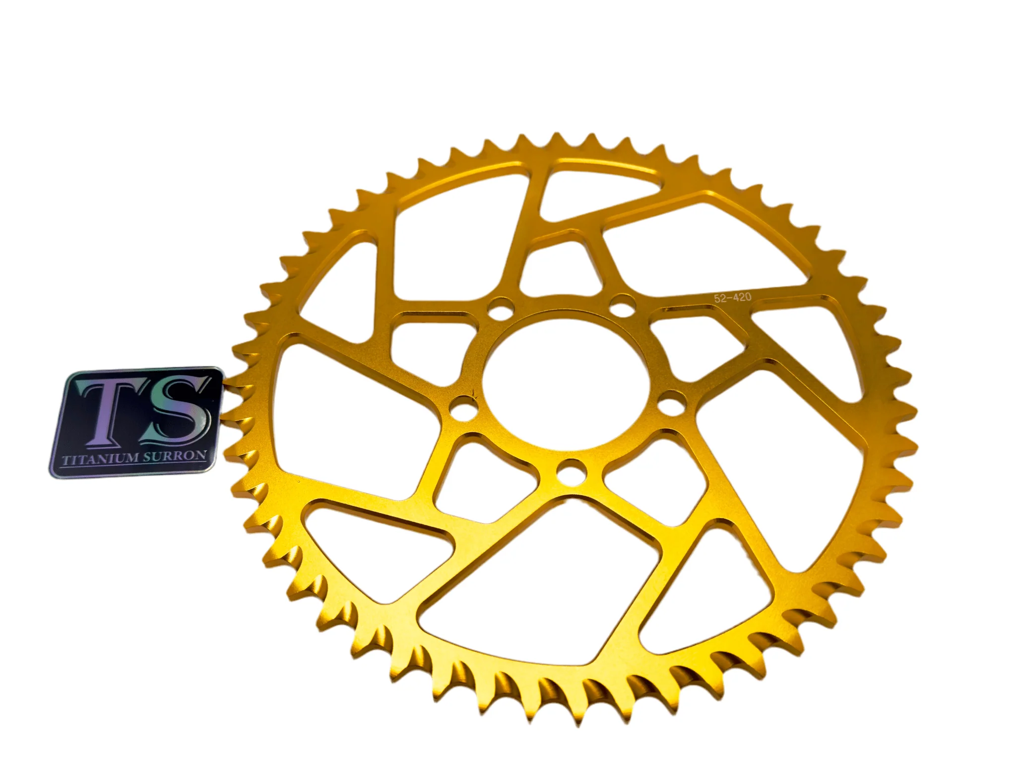 Hardened Aluminum 420 Sprockets for E-moto 48-58T - Image 6