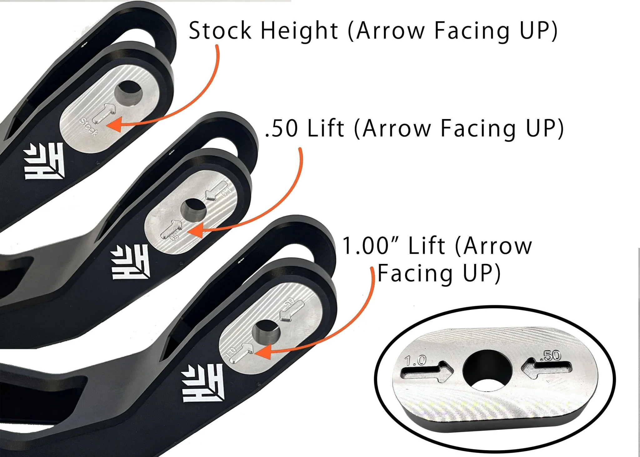 Heavy Hitter Adjustable Height E Ride Suspension Triangle - Image 2