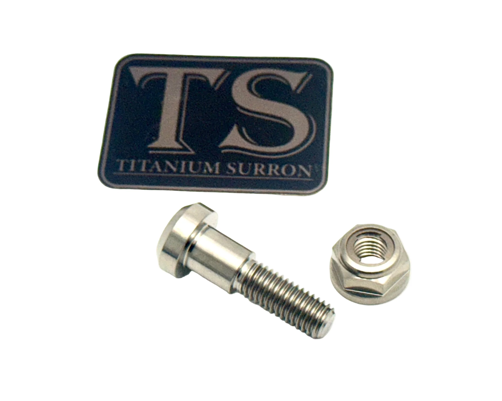 Titanium Kickstand Bolt/ Nut Set- E-Ride Pro, Surron, Segway - Image 8