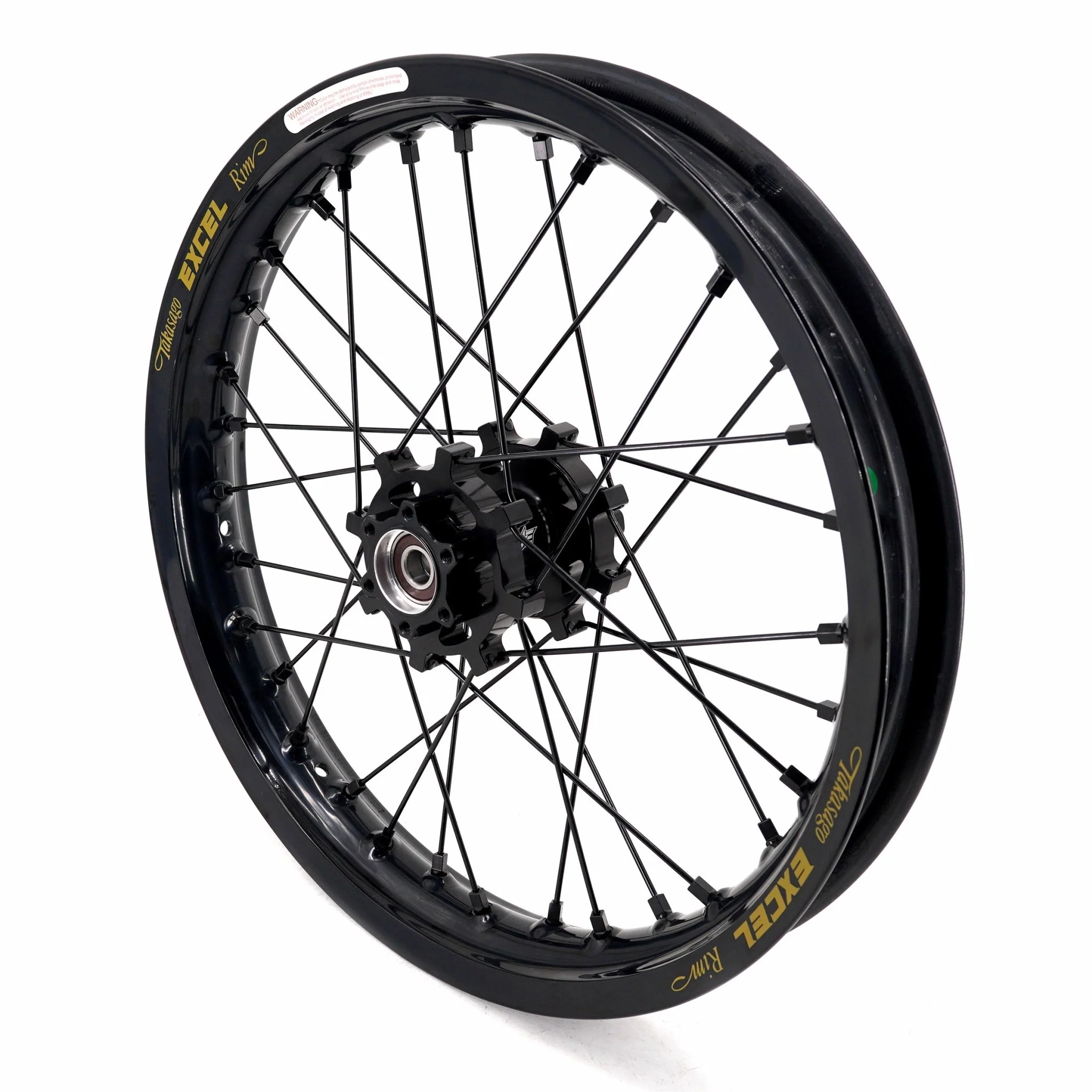 US Stock KKE 19" 16" Spoke Alloy Wheels Fit Talaria Sting MX3 / R MX4 Electric E-bike Black Takasago EXCEL Rims - Image 11