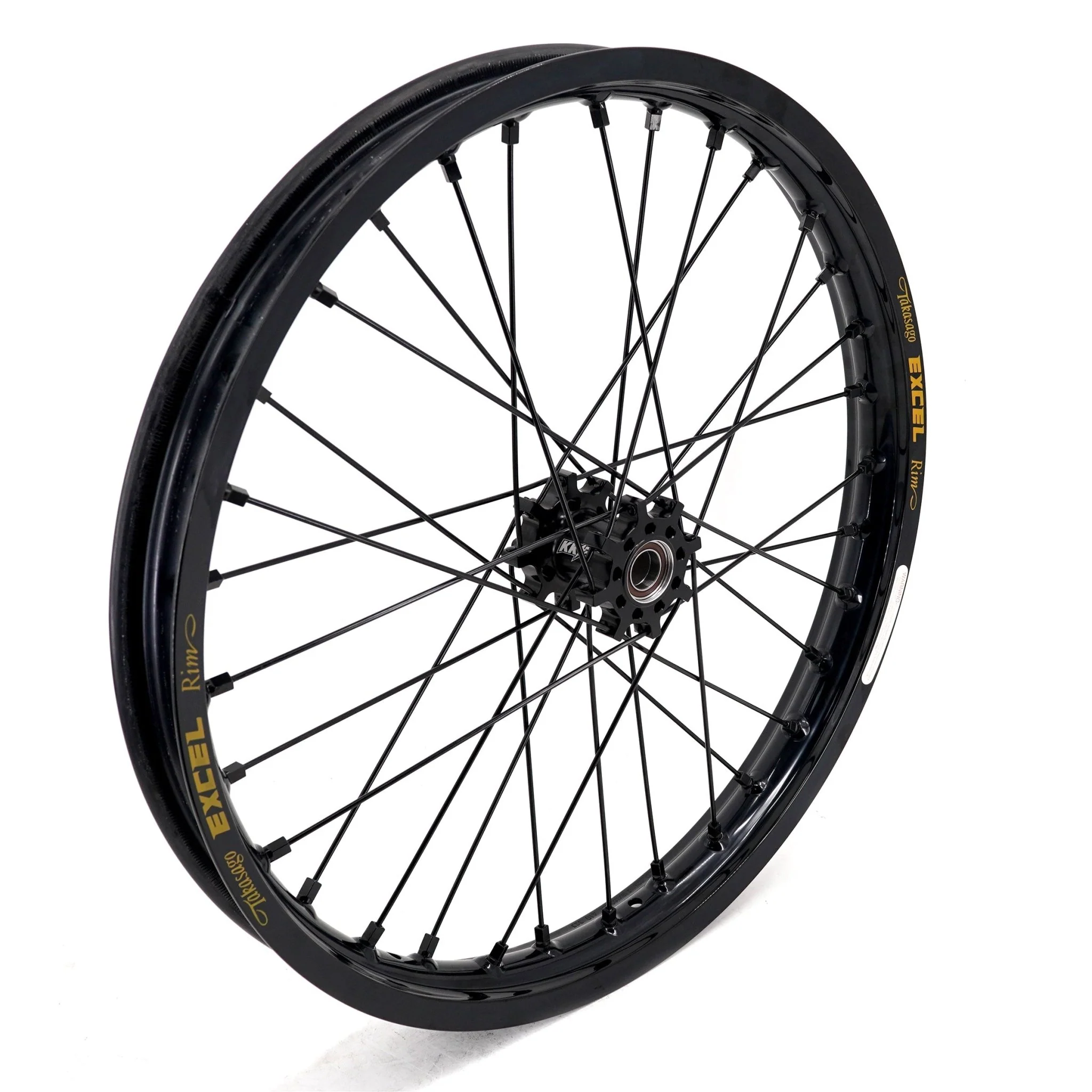 US Stock KKE 19" 16" Spoke Alloy Wheels Fit Talaria Sting MX3 / R MX4 Electric E-bike Black Takasago EXCEL Rims - Image 4