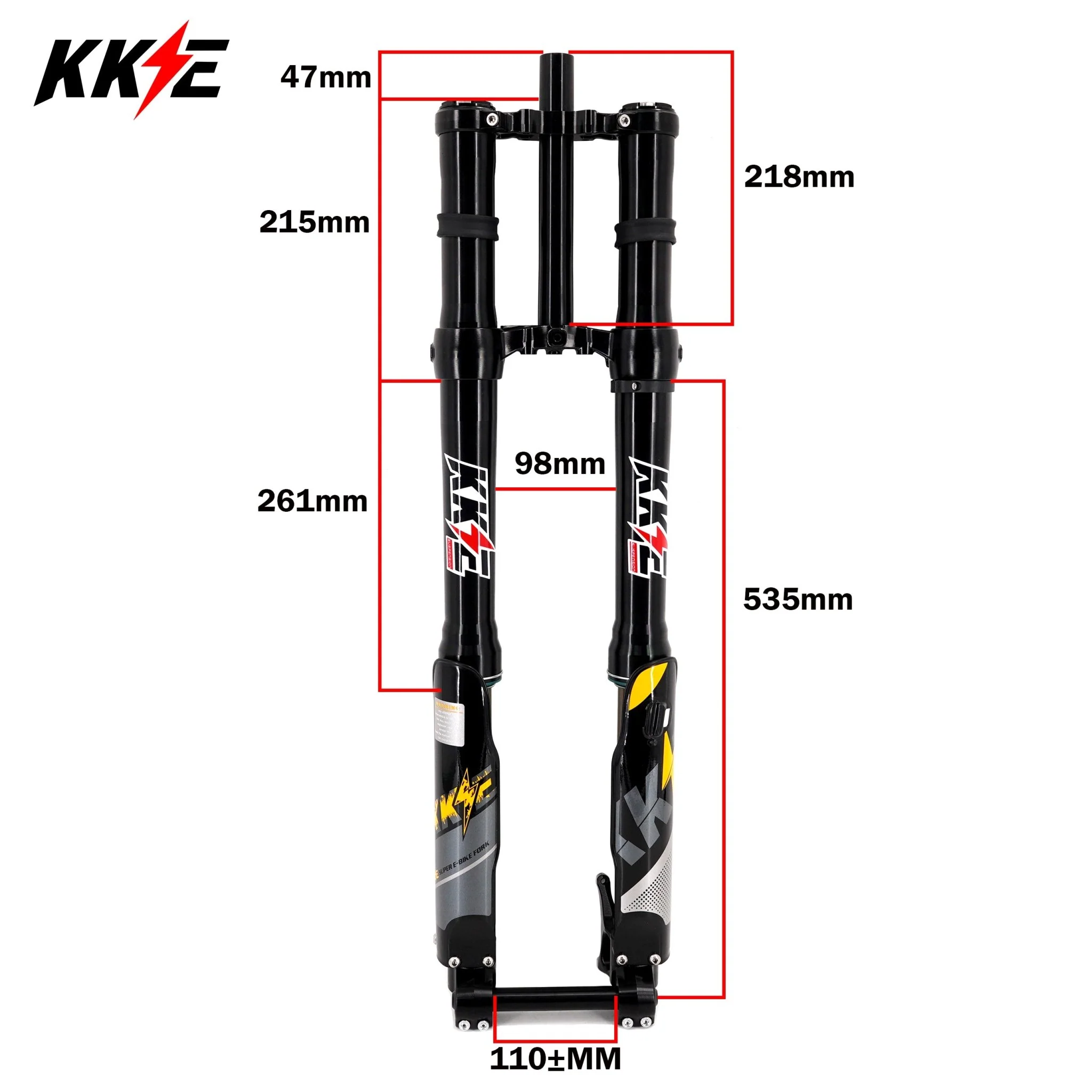 KKE 37MM Aluminum Front Fork Suspension Kit Fit SURRON Light Bee, E-Ride Pro-SS, Talaria Sting MX3/MX4/R (Collective) - Image 10