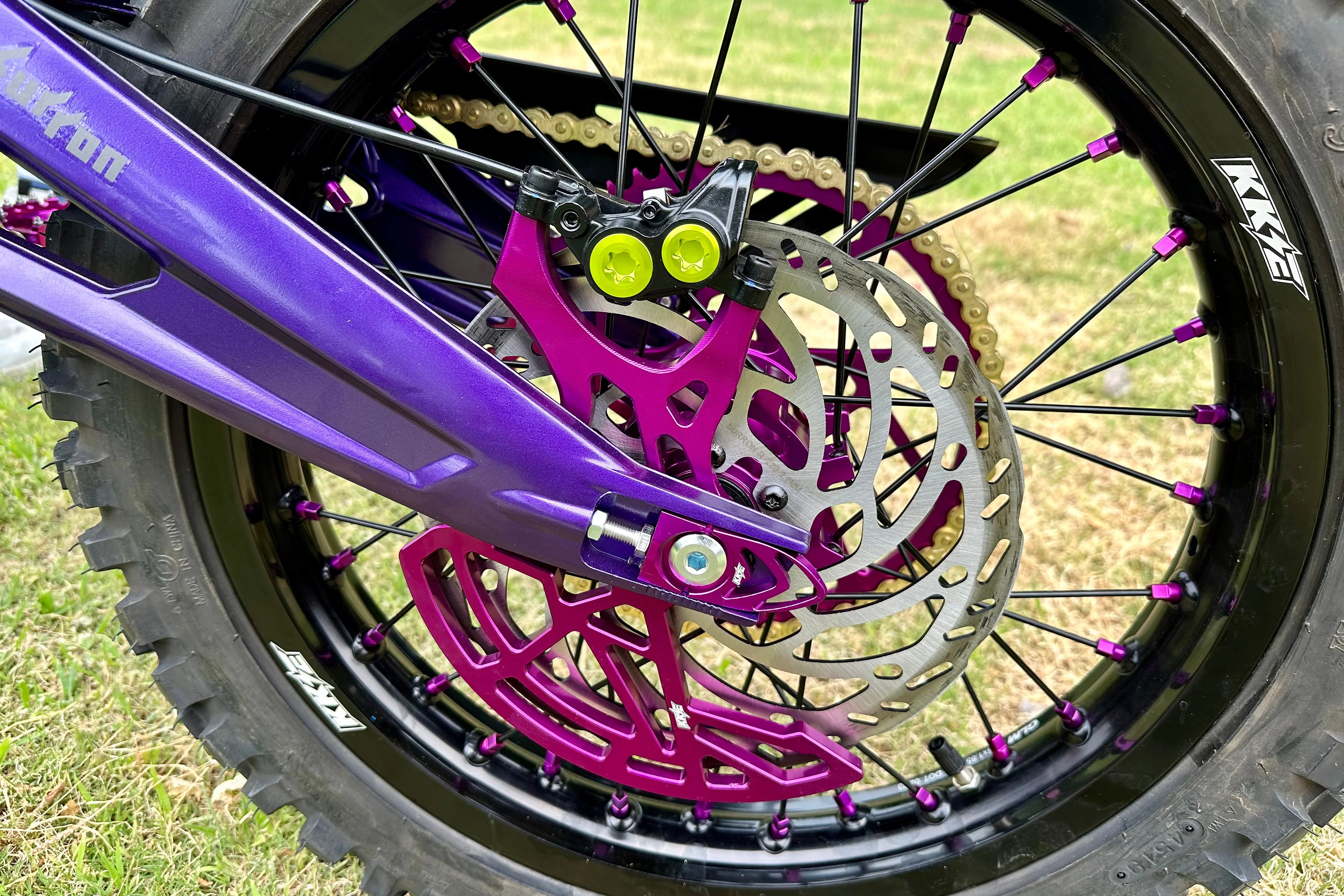 KKE Aluminum Rear Brake Disc Guard Fit SURRON Ultra Bee 2023-2025 (Collective) - Image 35