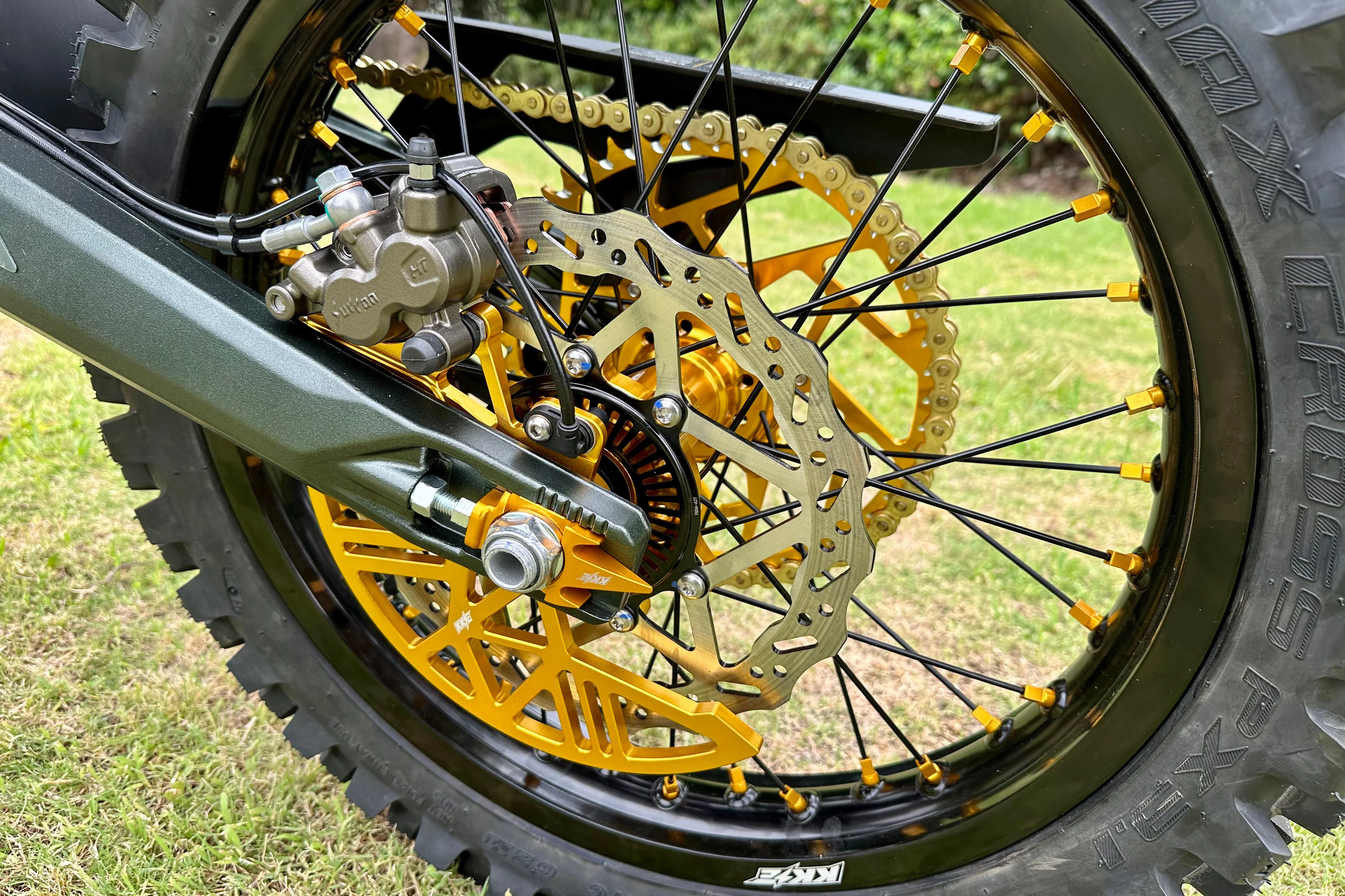 KKE Aluminum Rear Brake Disc Guard Fit SURRON Ultra Bee 2023-2025 (Collective) - Image 36