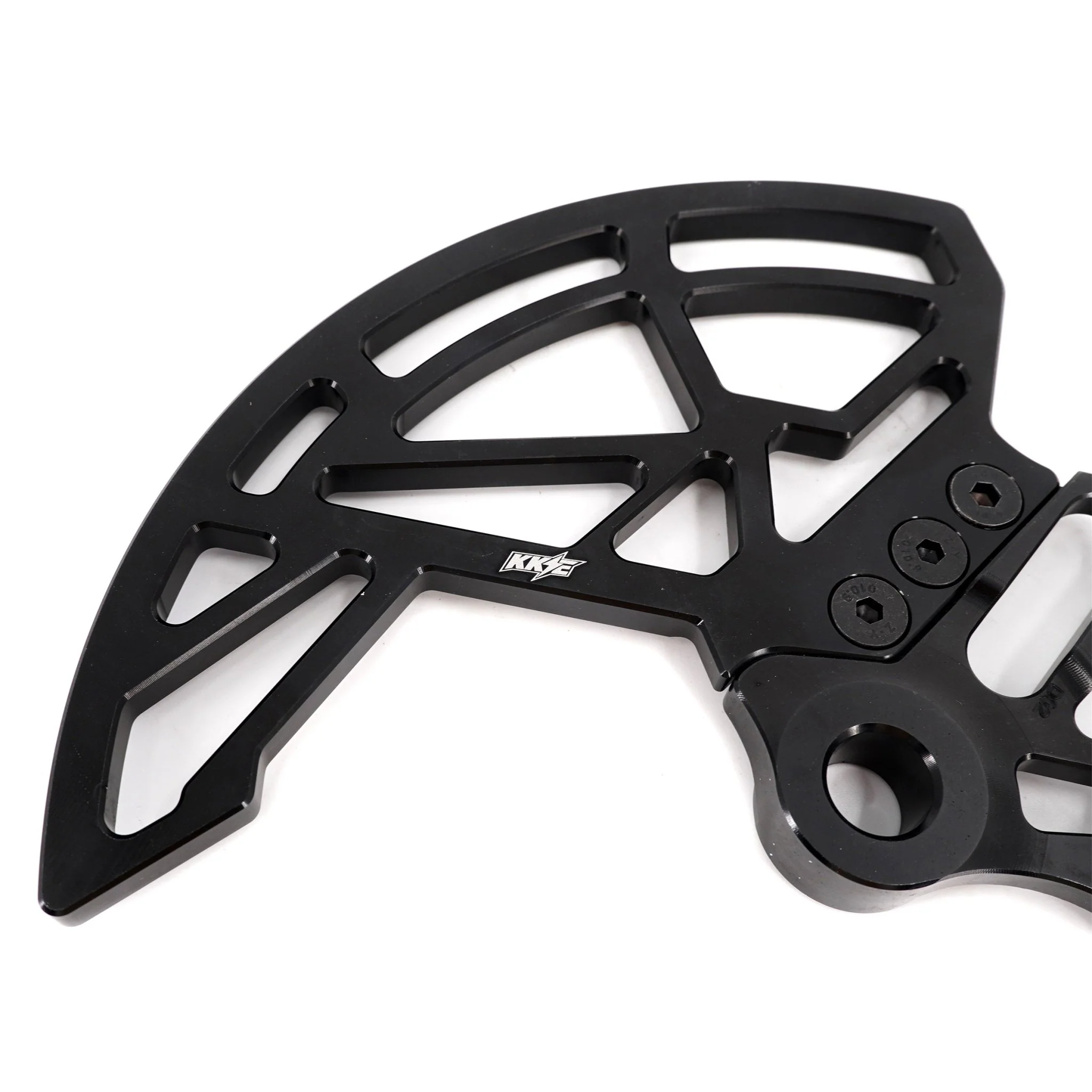 KKE Aluminum Rear Brake Disc Guard Fit Rawrr Mantis, Mantis X Red and Black (Collective) - Image 2