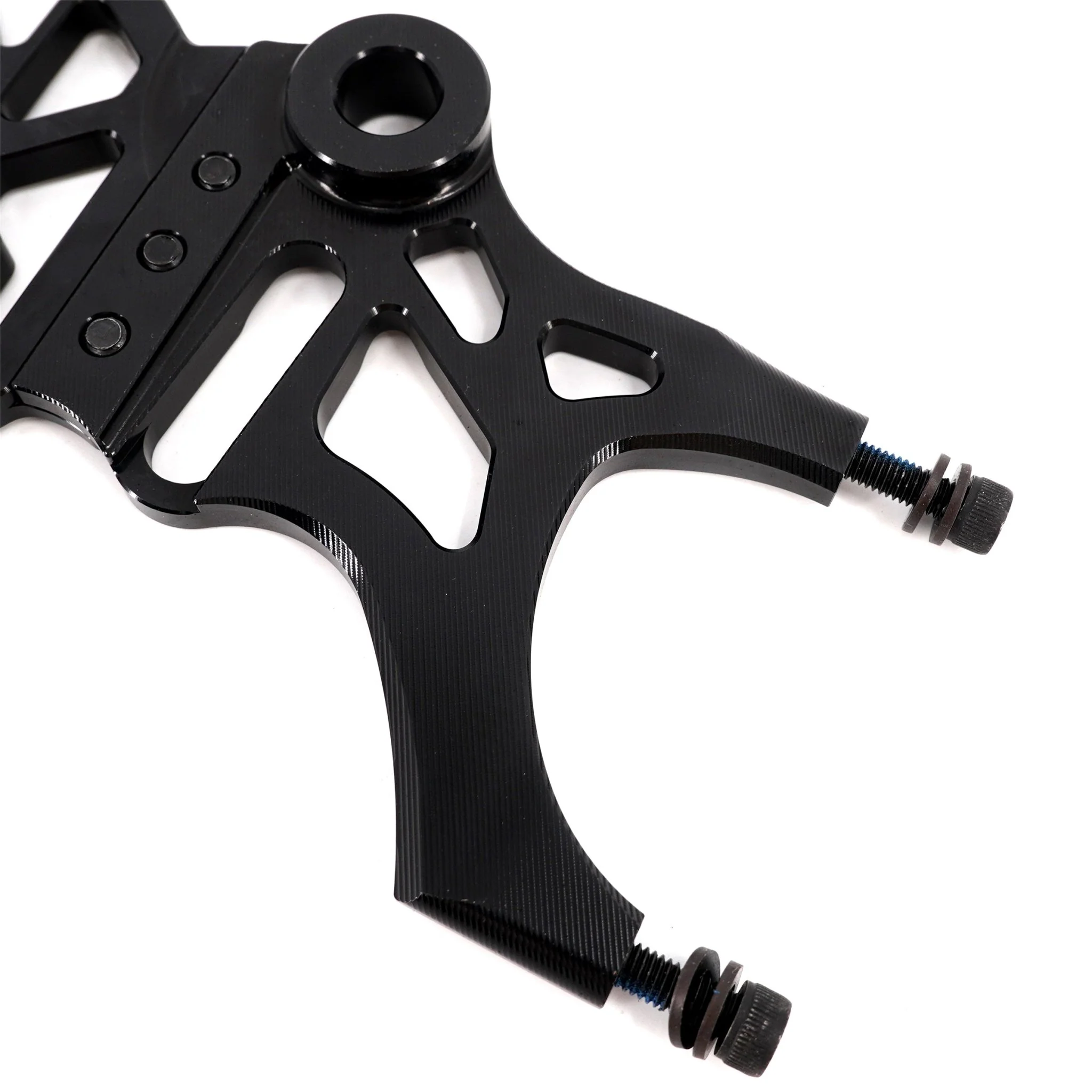 KKE Aluminum Rear Brake Disc Guard Fit Rawrr Mantis, Mantis X Red and Black (Collective) - Image 5