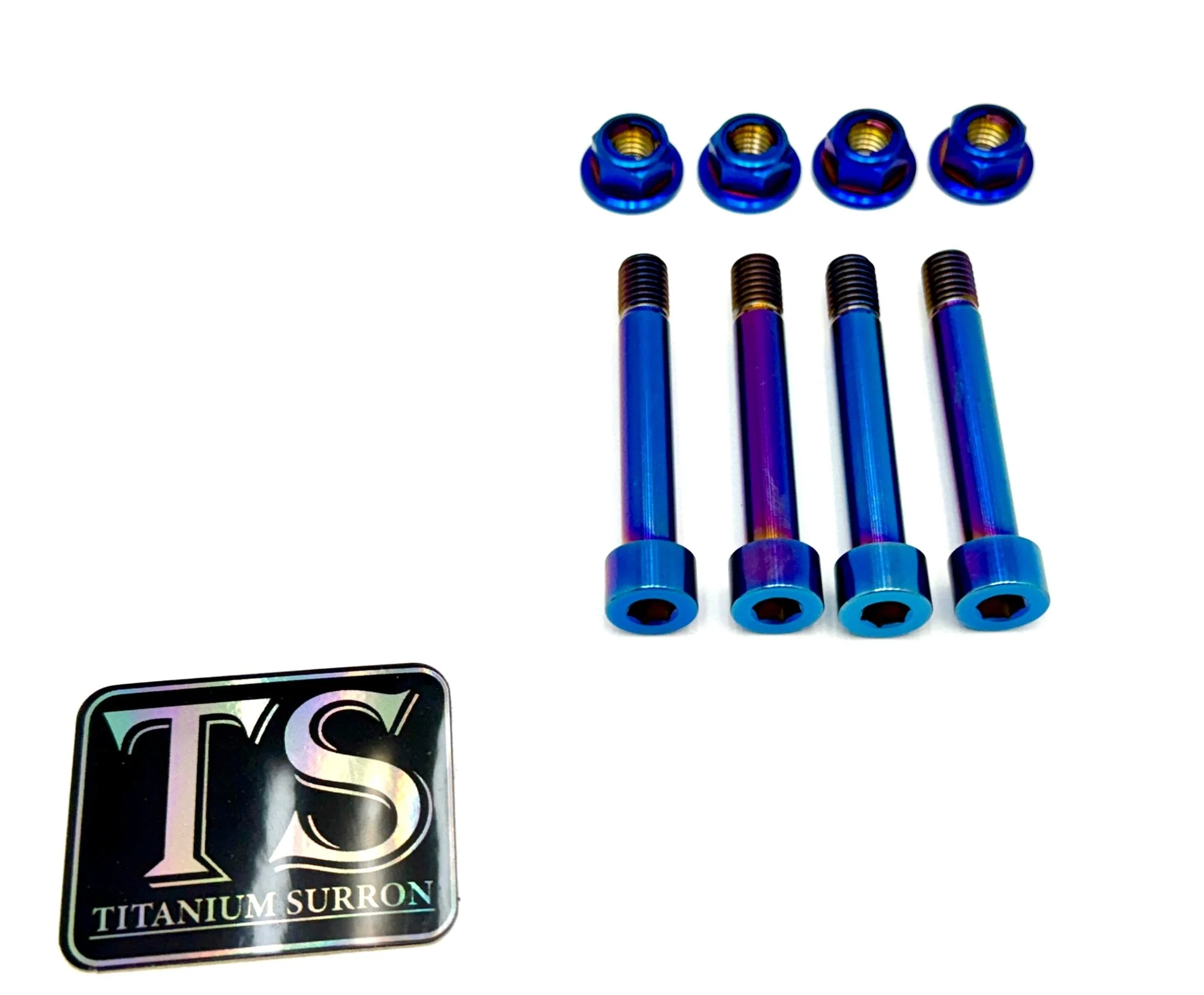 Titanium Rear Suspension/ Linkage Bolt Kit for E-Ride Pro (8 pcs) - Image 3