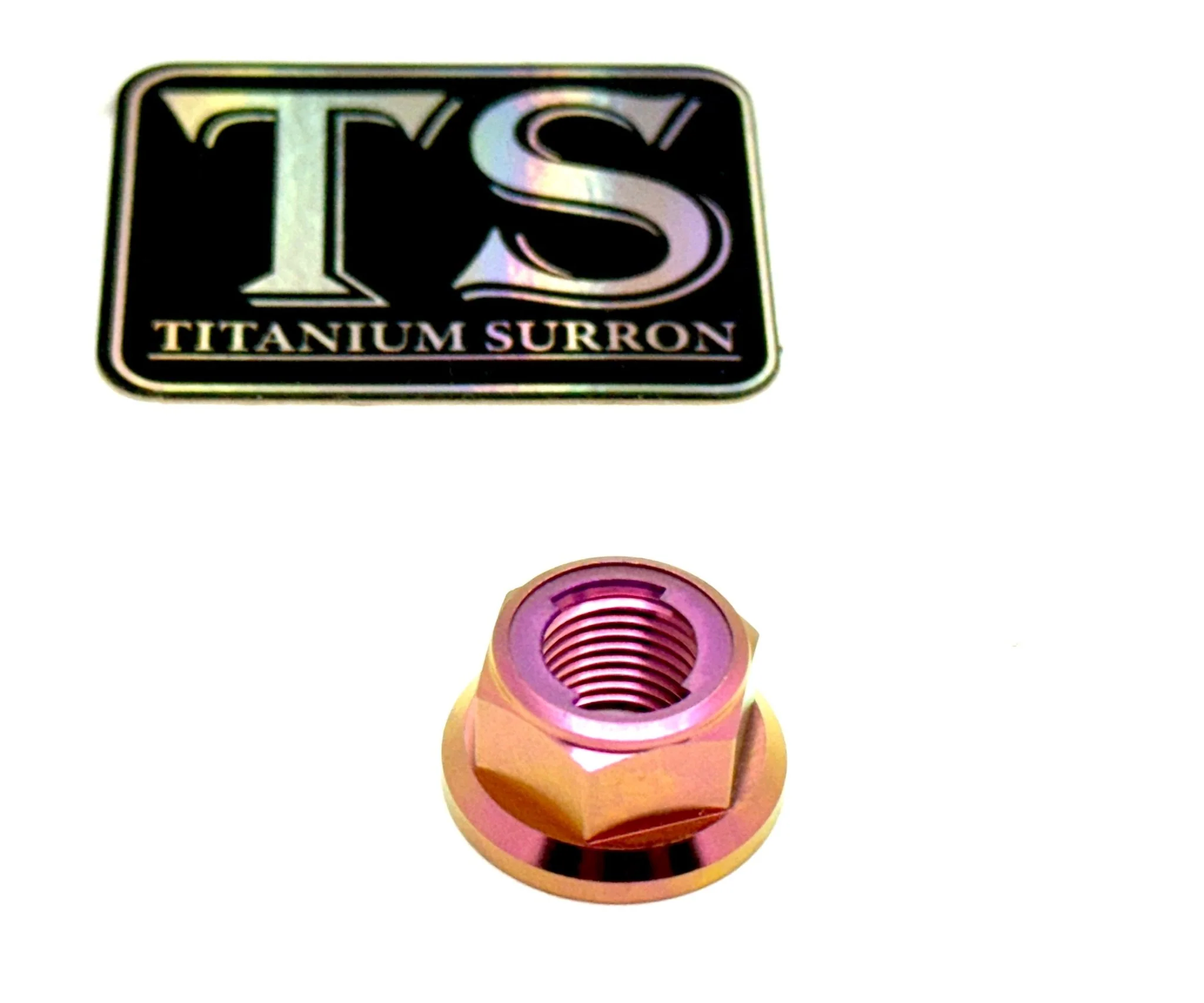 Titanium Sotion/ Torp Motor FW01 GTS01 Reverse Thread Nut - M12 - Image 8