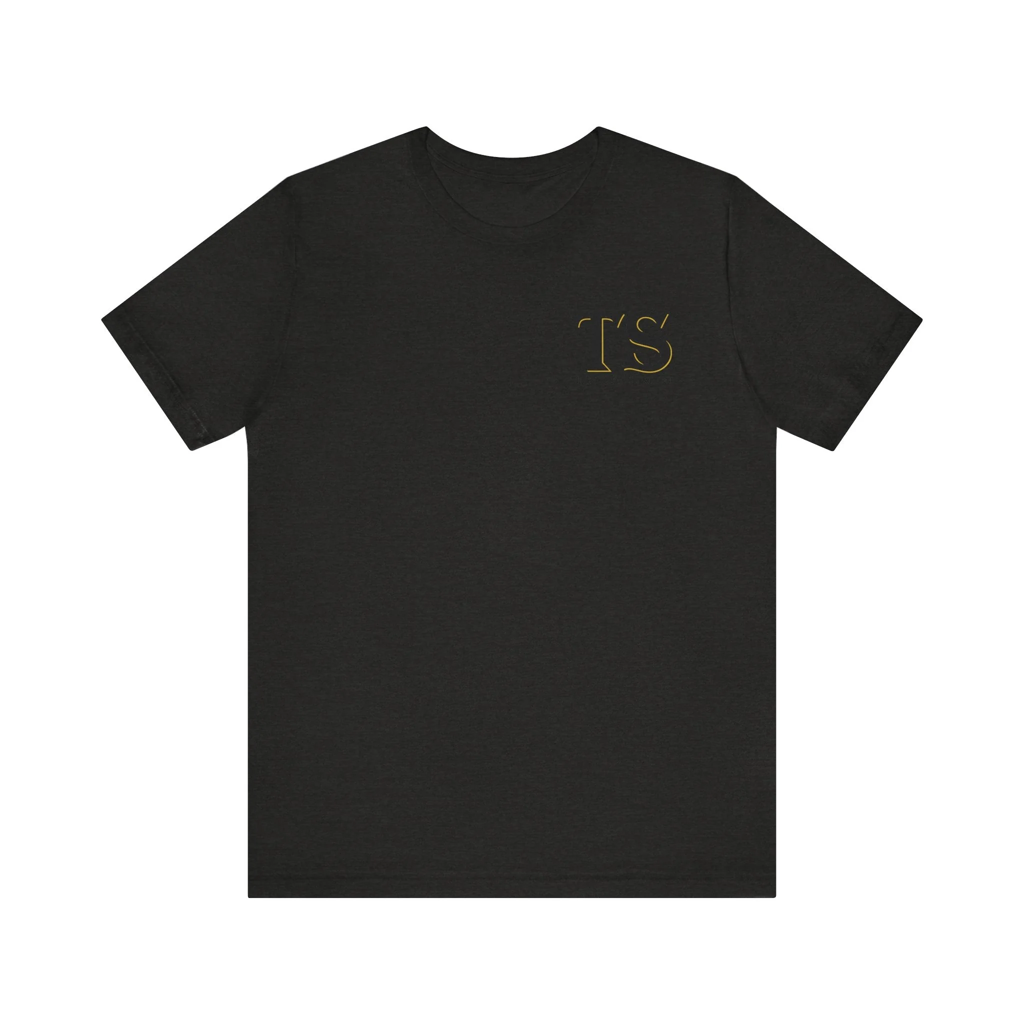 Stylish Titanium Series Unisex Short Sleeve Tee - Minimalist Design - Image 17