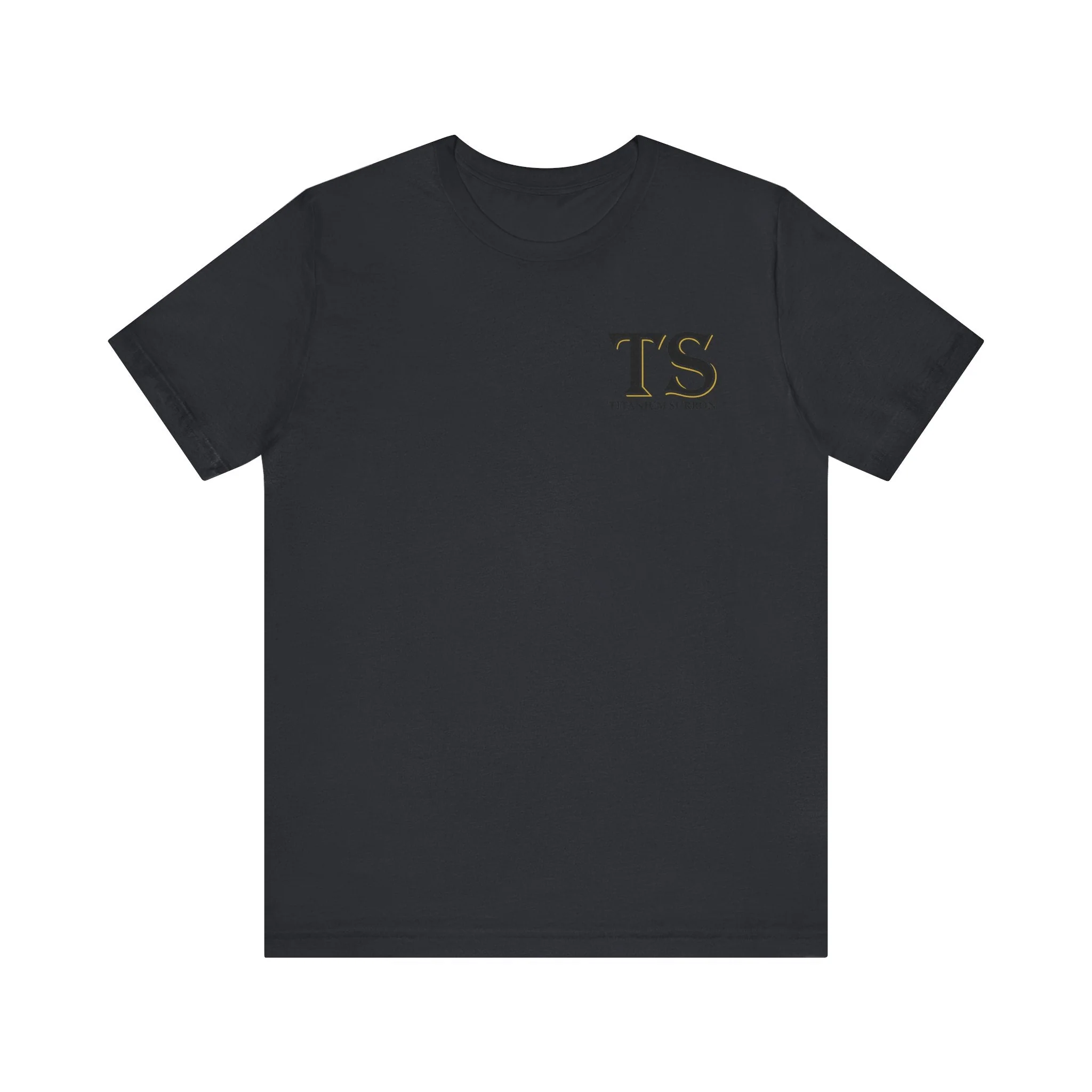Stylish Titanium Series Unisex Short Sleeve Tee - Minimalist Design - Image 19