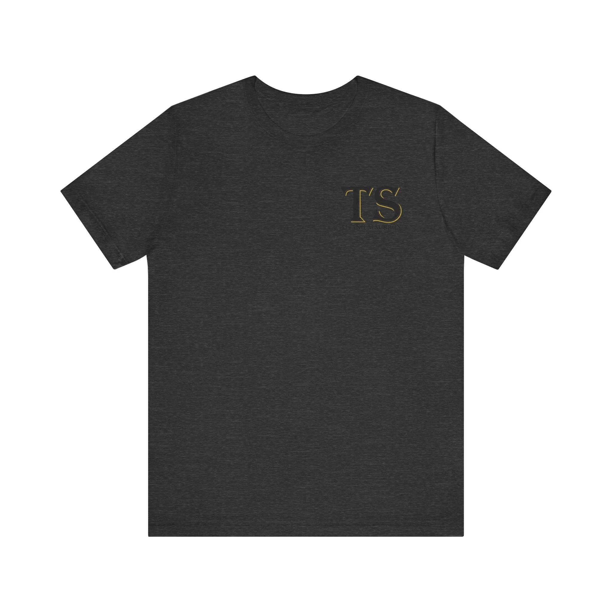 Stylish Titanium Series Unisex Short Sleeve Tee - Minimalist Design - Image 20
