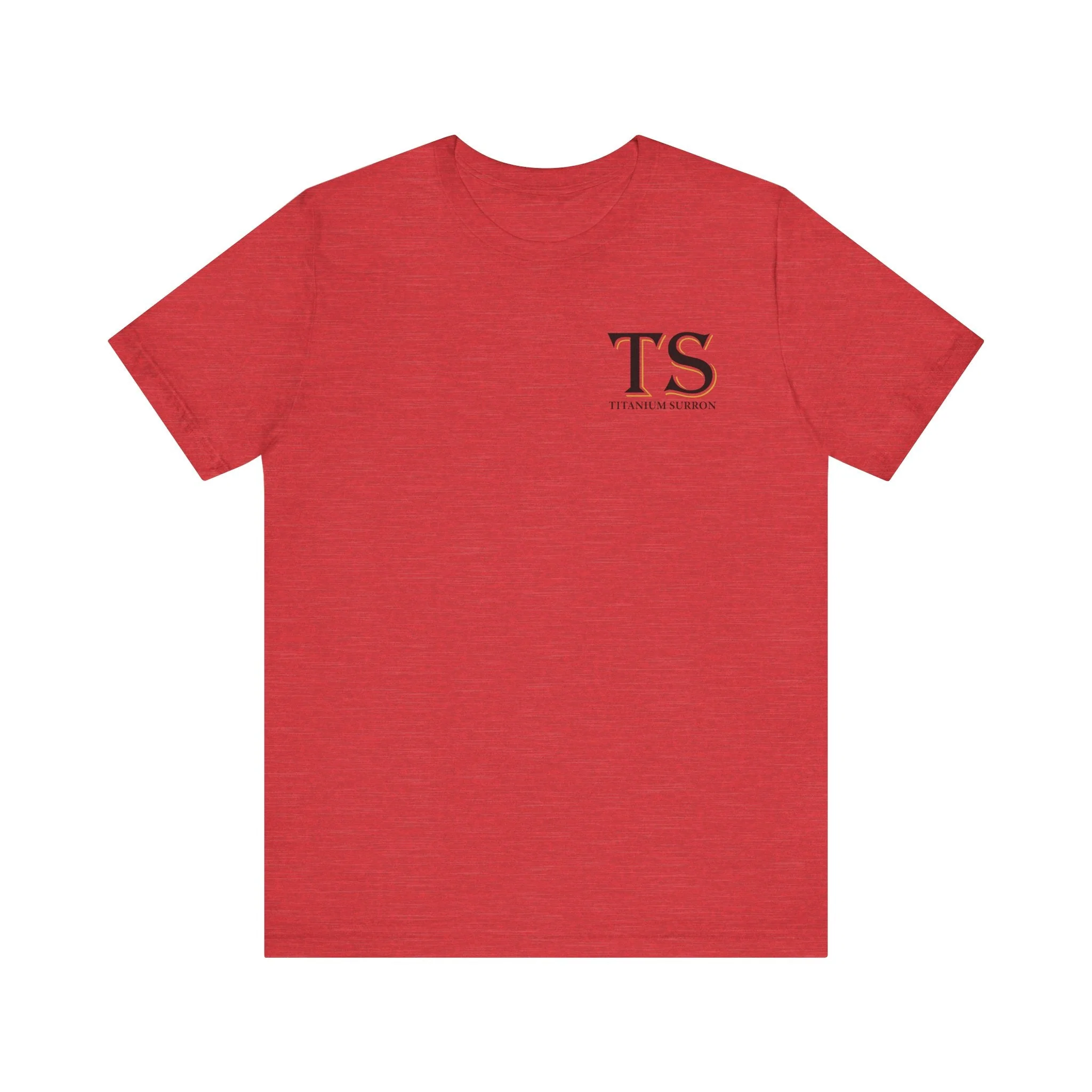 Stylish Titanium Series Unisex Short Sleeve Tee - Minimalist Design - Image 22