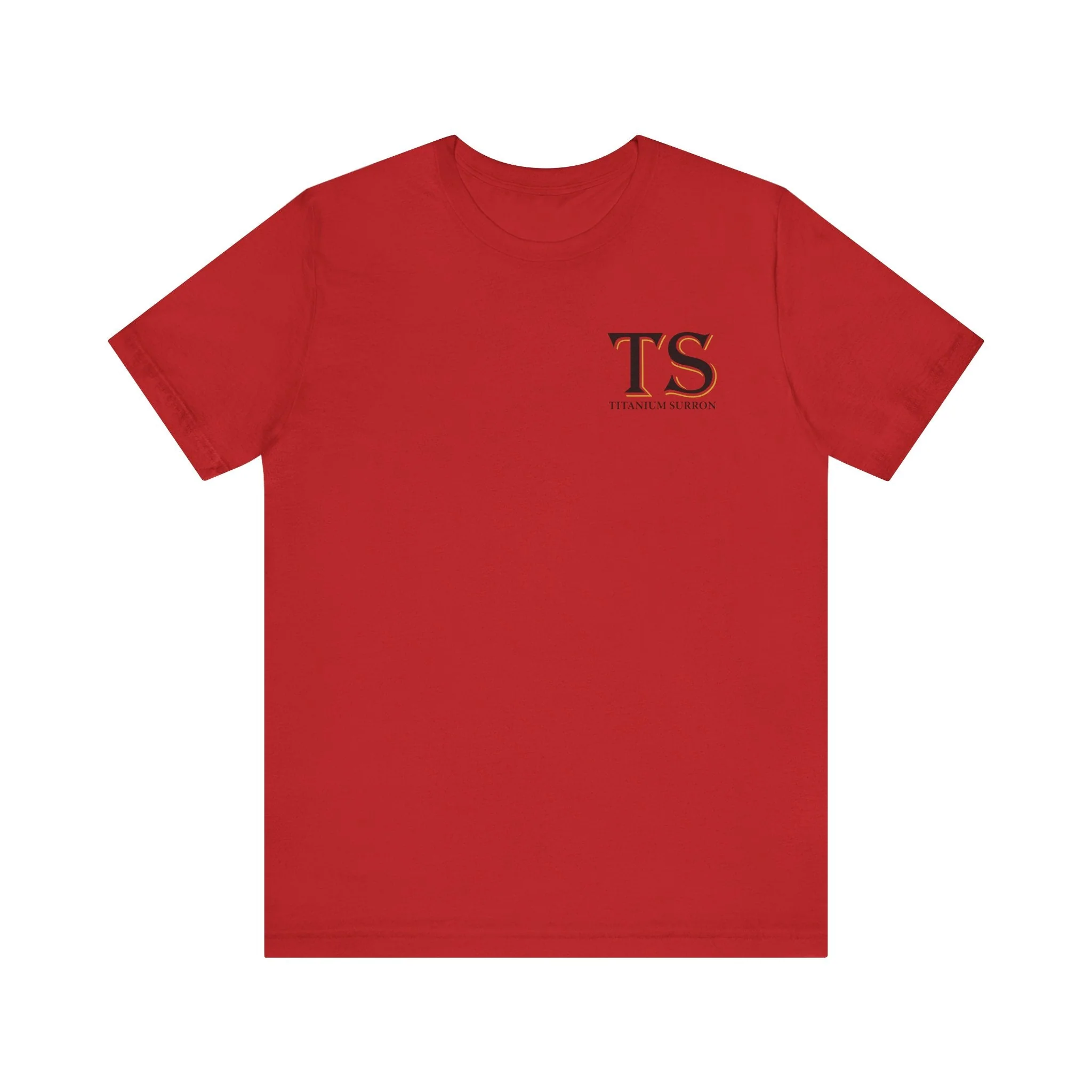 Stylish Titanium Series Unisex Short Sleeve Tee - Minimalist Design - Image 23