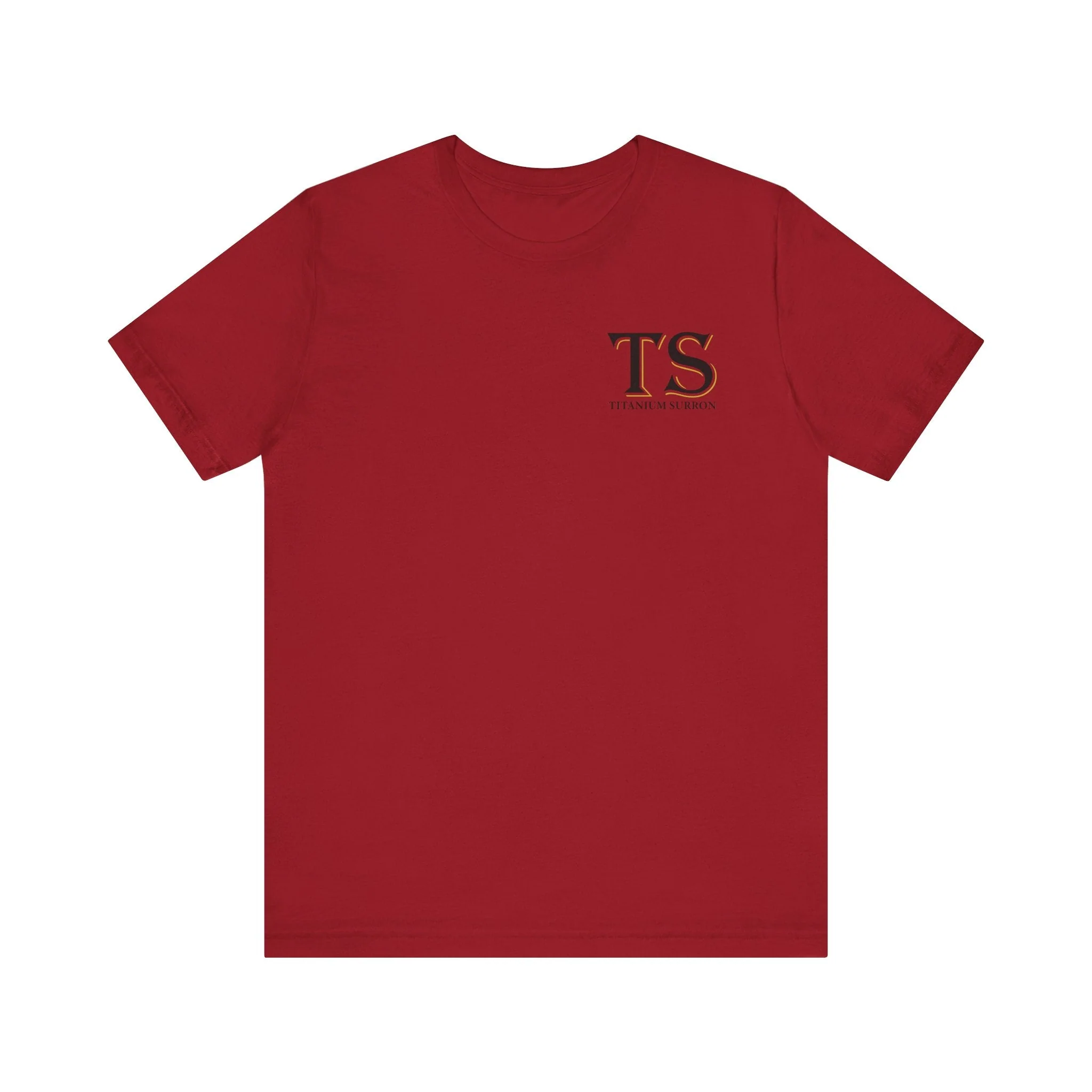 Stylish Titanium Series Unisex Short Sleeve Tee - Minimalist Design - Image 24