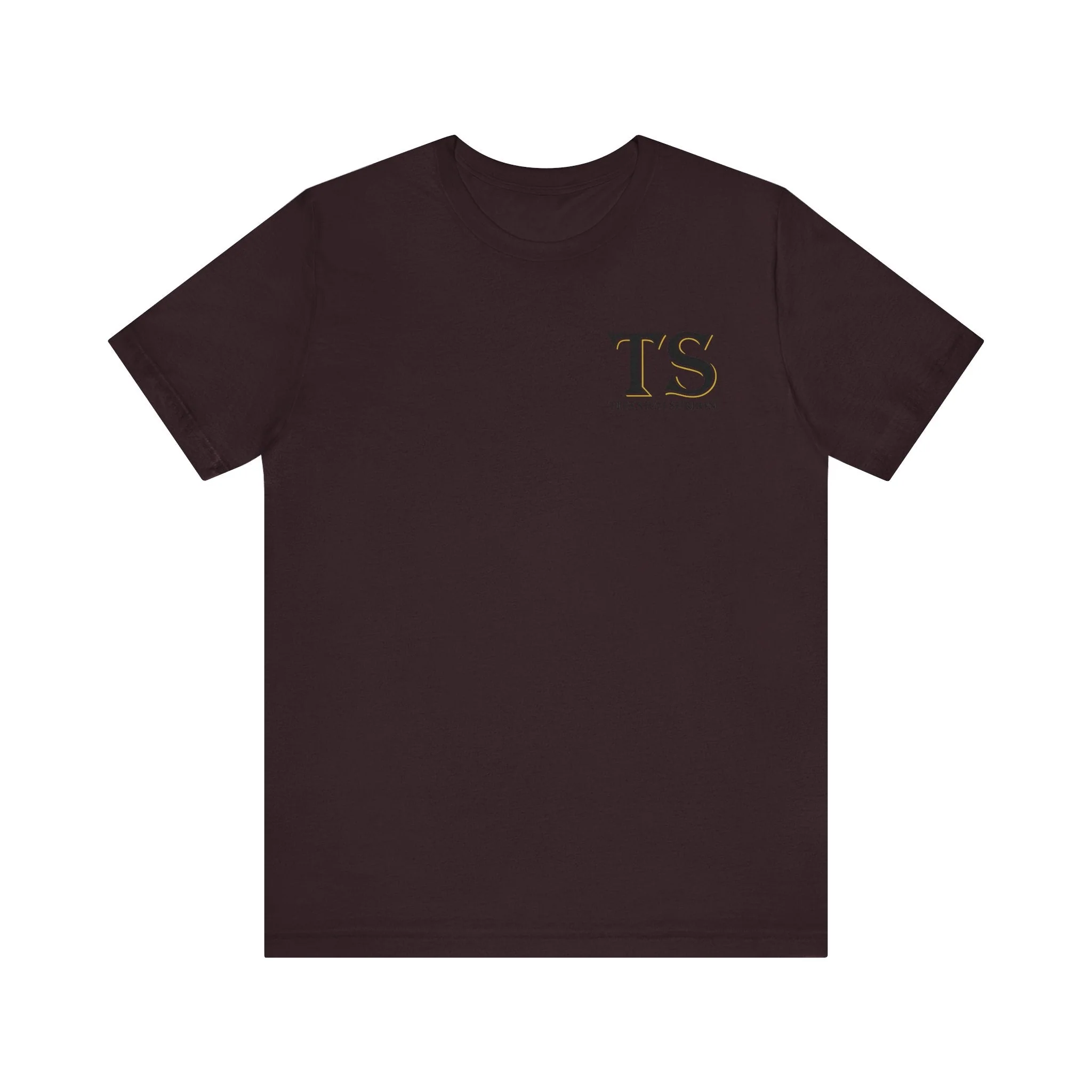 Stylish Titanium Series Unisex Short Sleeve Tee - Minimalist Design - Image 25