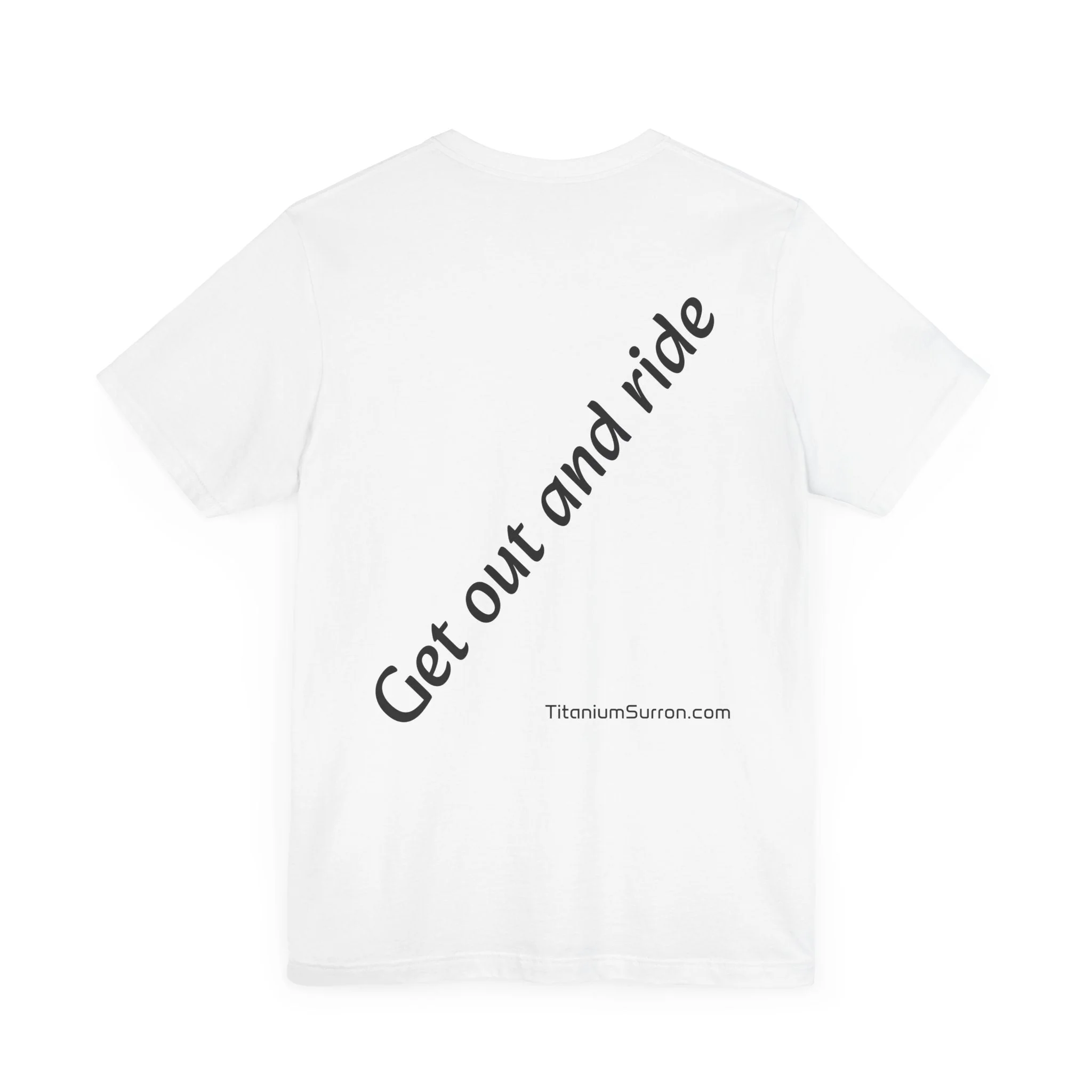 Stylish Titanium Series Unisex Short Sleeve Tee - Minimalist Design - Image 28