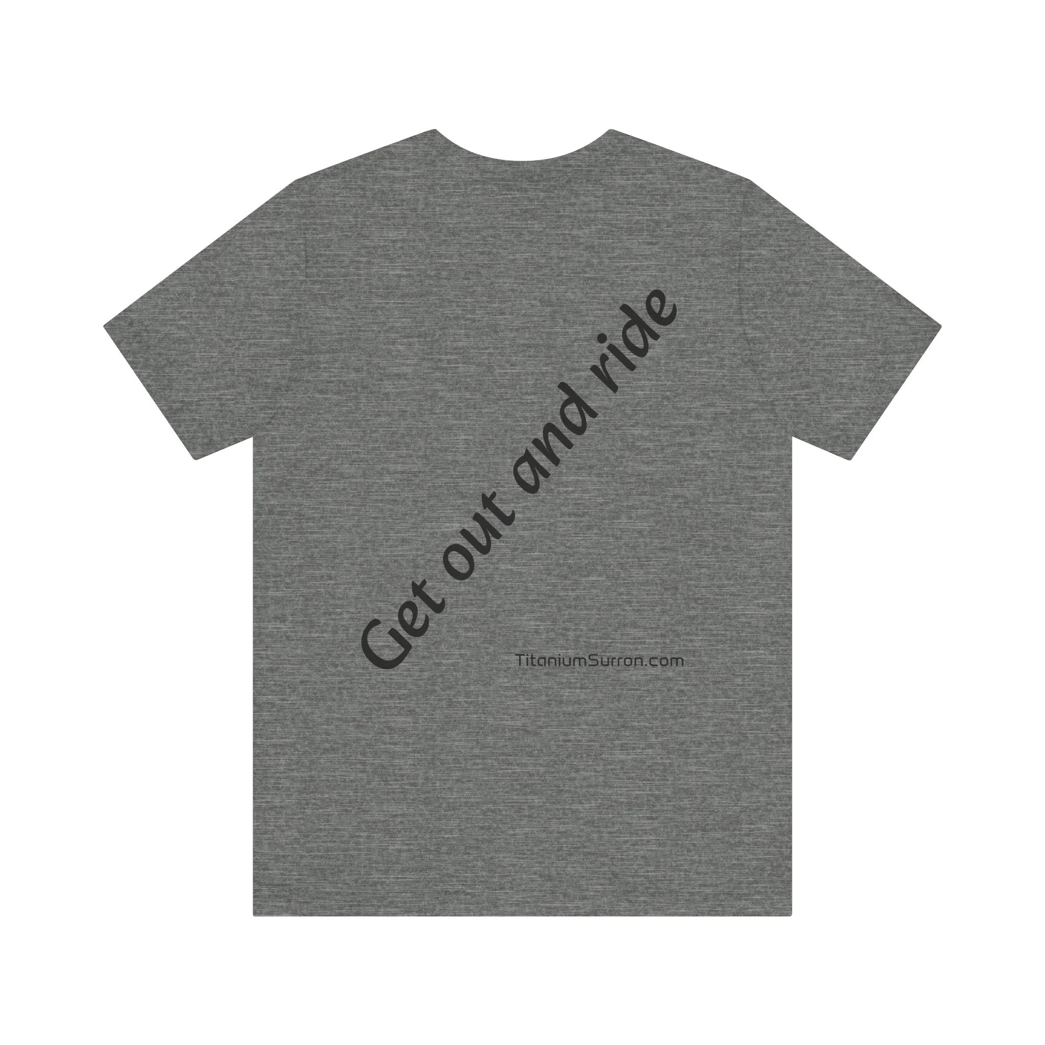 Stylish Titanium Series Unisex Short Sleeve Tee - Minimalist Design - Image 38