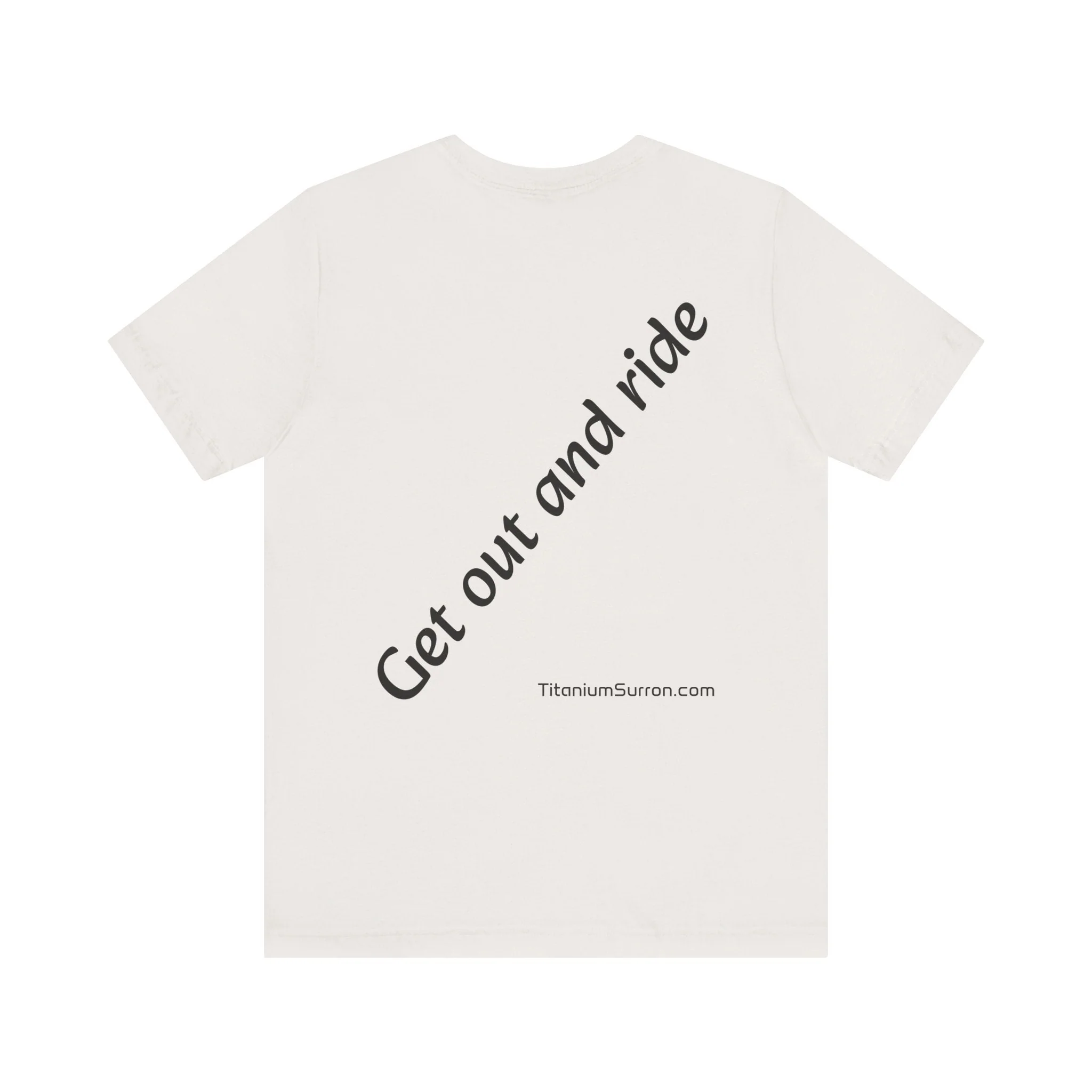 Stylish Titanium Series Unisex Short Sleeve Tee - Minimalist Design - Image 41