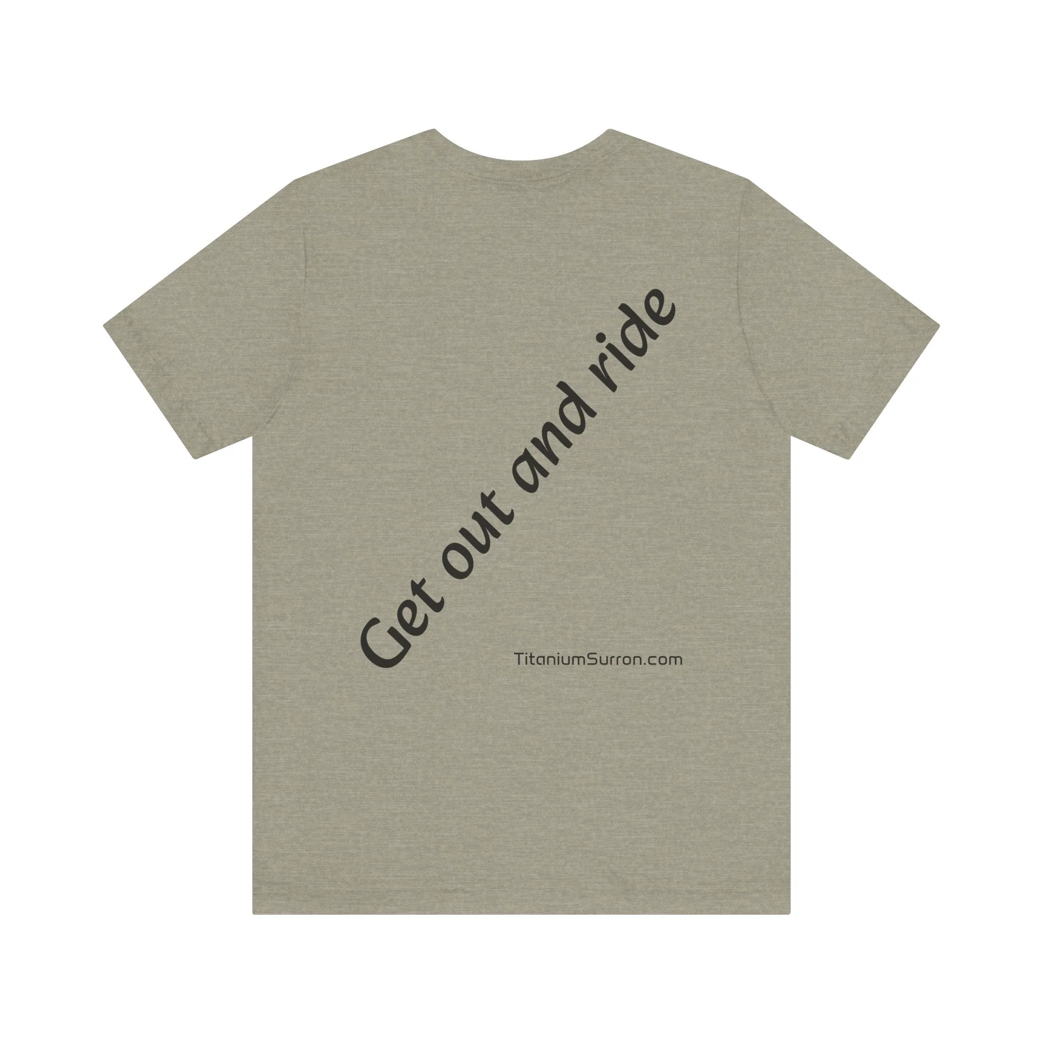 Stylish Titanium Series Unisex Short Sleeve Tee - Minimalist Design - Image 47